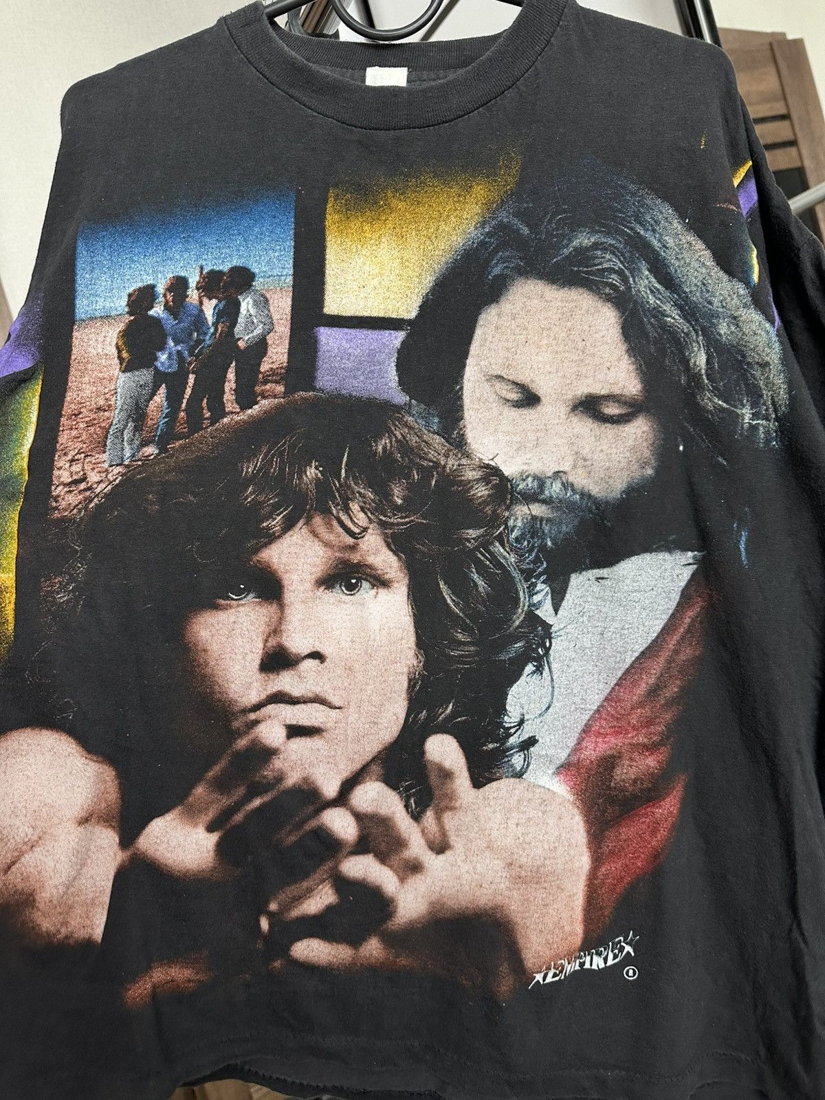 Band Tees Jim Morrison Hotel The Doors Vintage Band T-Shirt Tee 90s Size US M / EU 48-50 / 2 - 5 Thumbnail