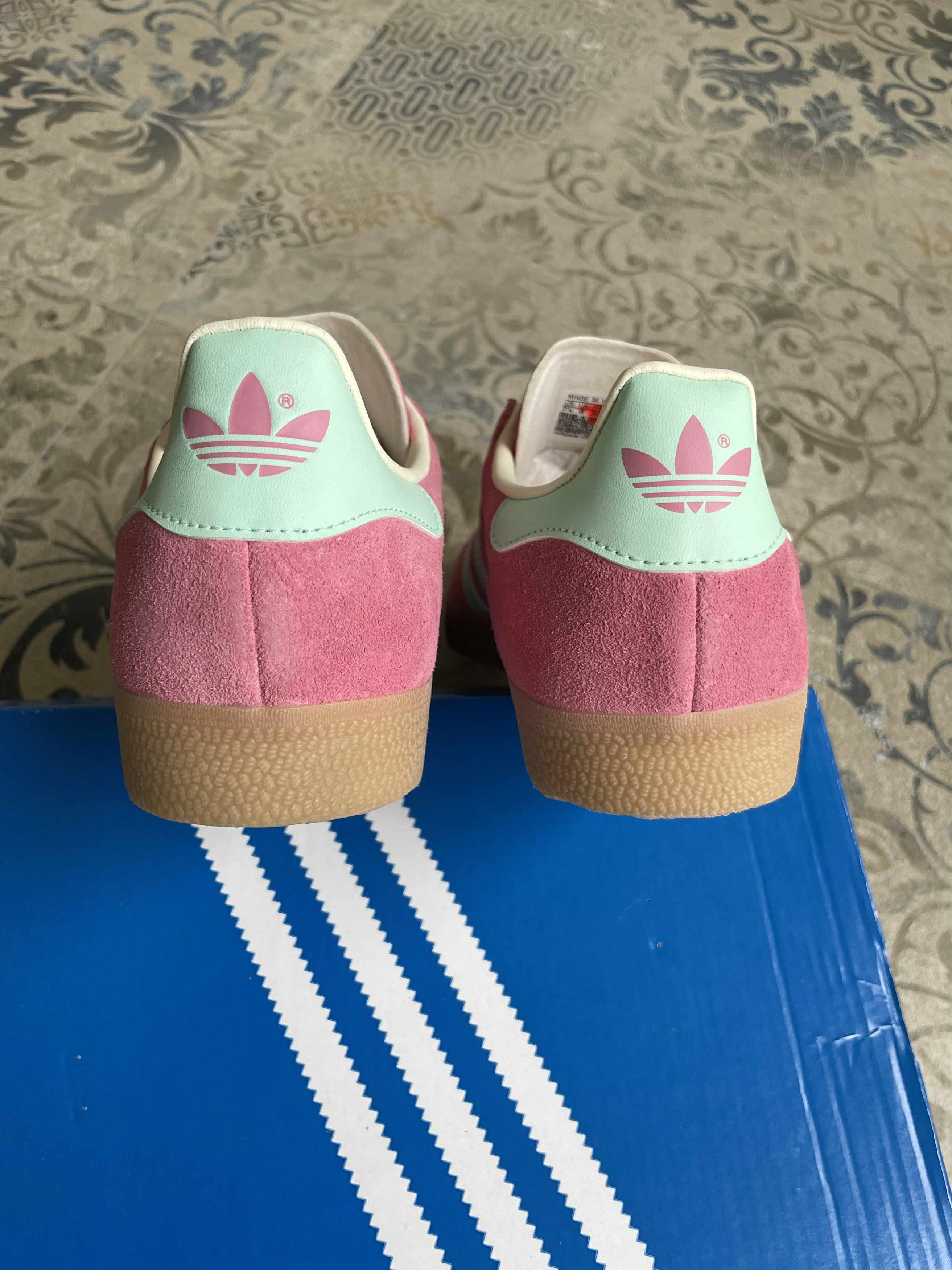 Adidas Womens Adidas Gazelle Indoor Bliss Pink U.S. 7.5 Size US 7.5 / IT 37.5 - 6 Thumbnail