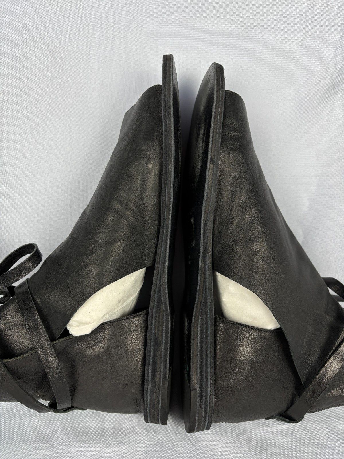 Officine Creative Officine Creative Itaca 009 Peep Toe Leather Sandals EU 38.5 Size US 8.5 / IT 38.5 - 6 Thumbnail