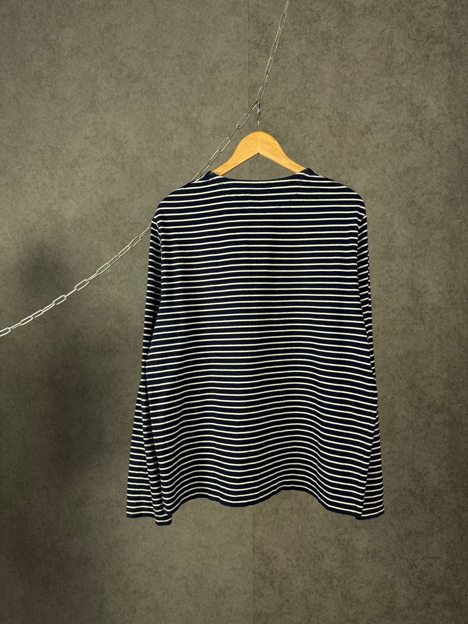 Allsaints Allsaints vintage striped true indigo longsleeve Size US L / EU 52-54 / 3 - 5 Thumbnail