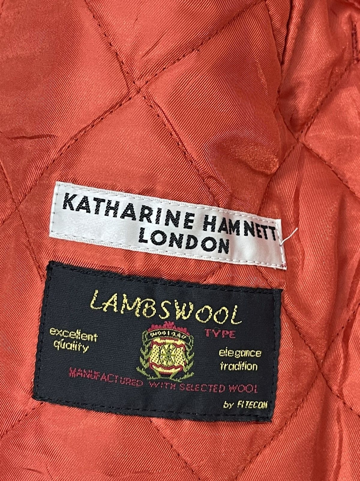 Katharine Hamnett London Lambswool Quilted Katharine Hamnett London Jacket 7🟩2 Size US M / EU 48-50 / 2 - 14 Thumbnail