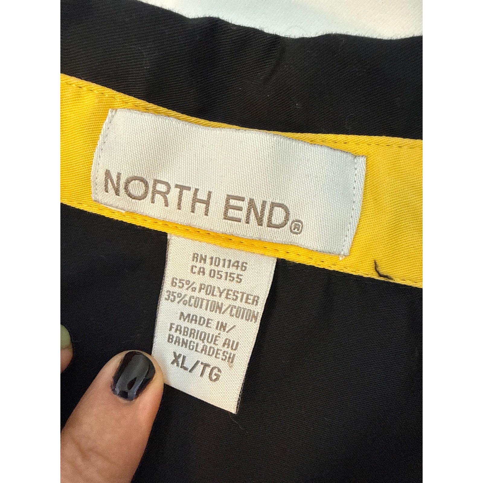 North End Mustang Sampling Racing/Work Shirt Black & Yellow XL Size US XL / EU 56 / 4 - 8 Thumbnail