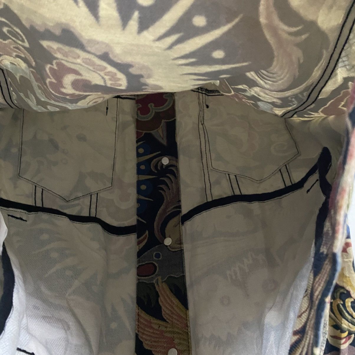 Dries Van Noten S/S 24 Dries Van Noten Tapestry Print Cotton Jacket Size US L / EU 52-54 / 3 - 15 Thumbnail