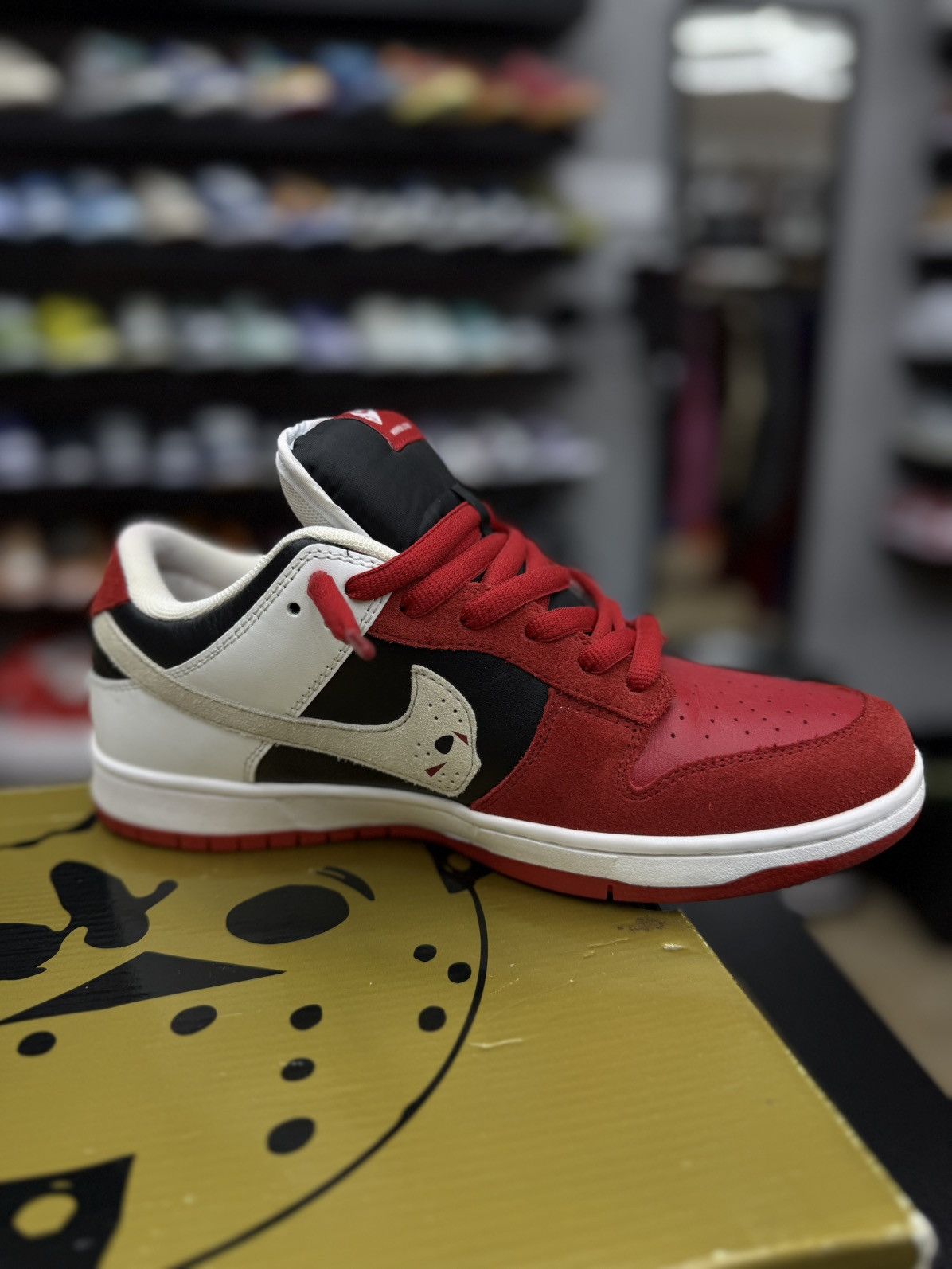 Warren Lotas Warren Lotas Red JASON Dunk Lawsuit Pair 8 Men’s Rare Size US 8 / EU 41 - 10 Thumbnail