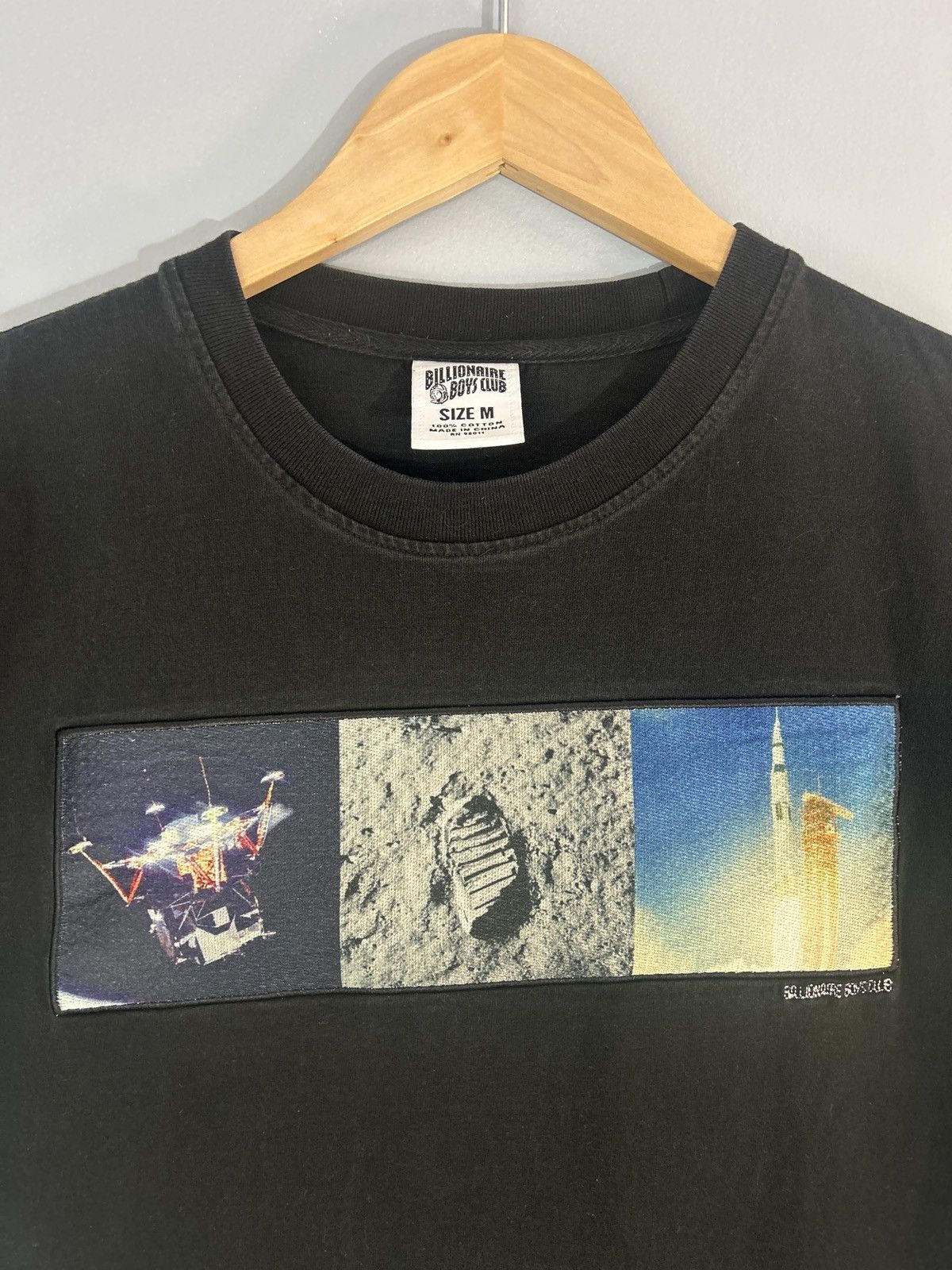 Billionaire Boys Club Billionaire Boys Club Moon Landing Tee Size US M / EU 48-50 / 2 - 2 Thumbnail
