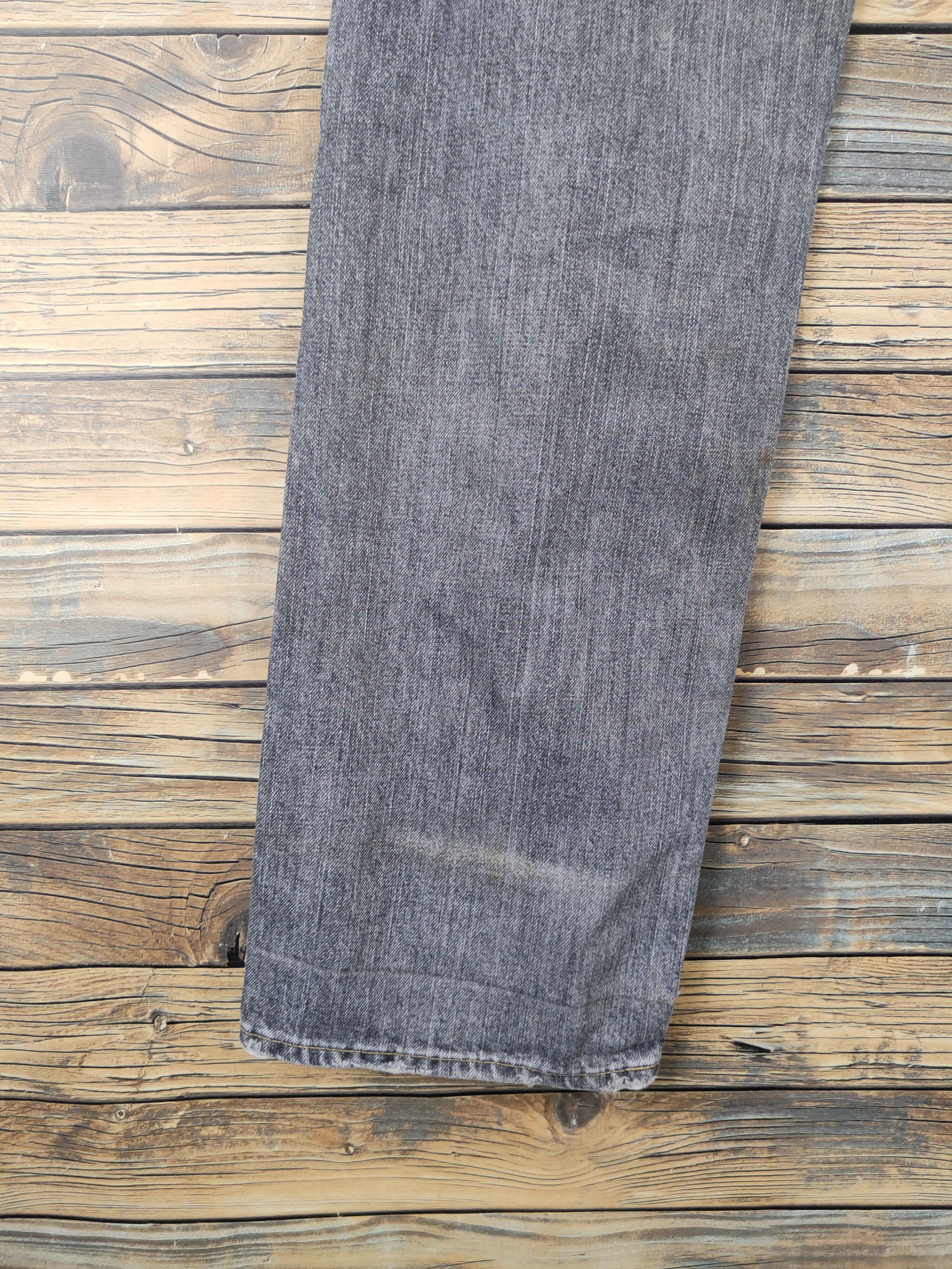 Levi's 503 Levi's Black Faded Distressed Ripped Jeans #W1391 Size US 29 - 9 Thumbnail