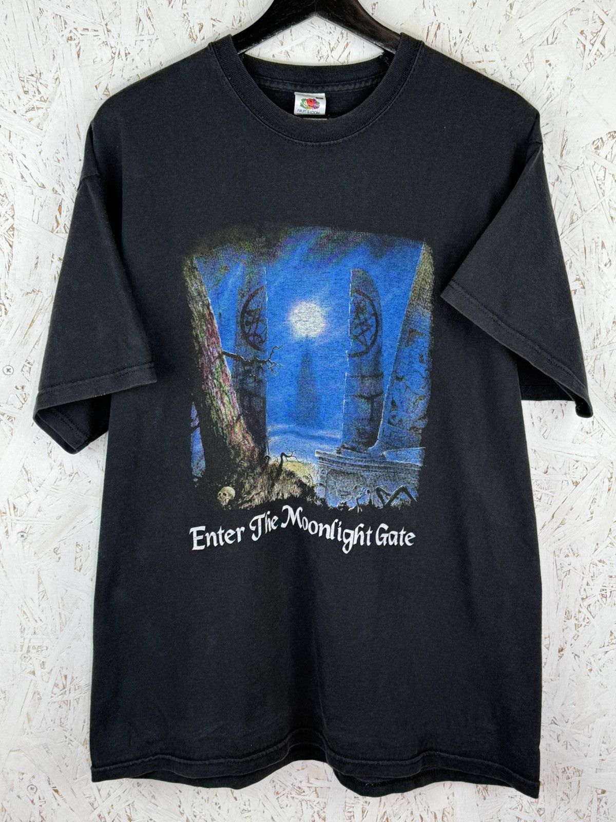 Band Tees Vintage Lord Belial Enter The Moonlight Gate Metal T-Shirt Size US XL / EU 56 / 4 - 1 Thumbnail