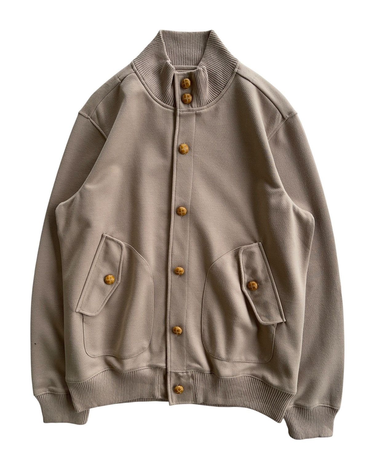 Vintage Vintage British Khaki New York Blouson Jacket Size US L / EU 52-54 / 3 - 1 Thumbnail