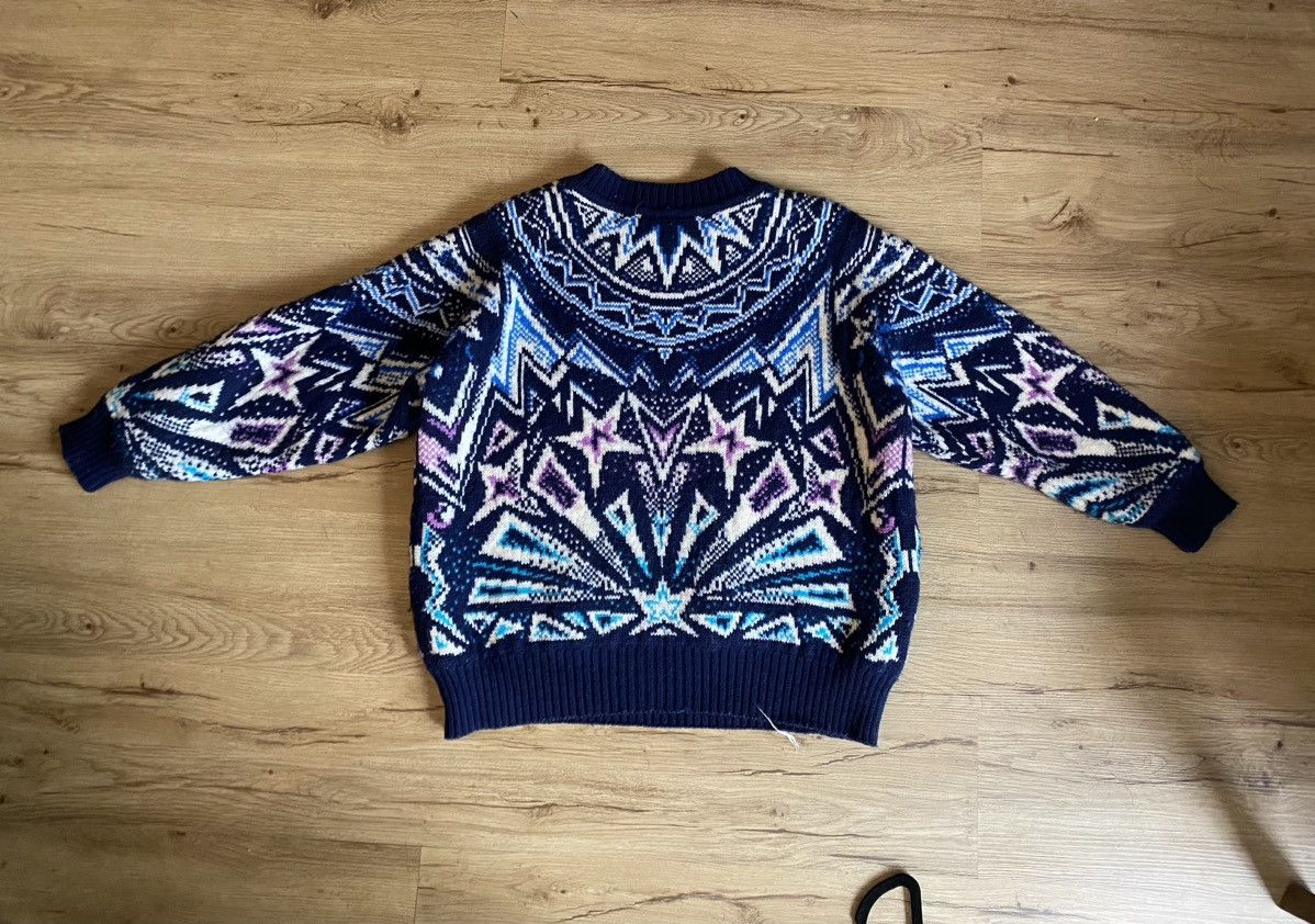 Vintage Vintage Graphic “Wolves” Sweater Size US L / EU 52-54 / 3 - 2 Thumbnail
