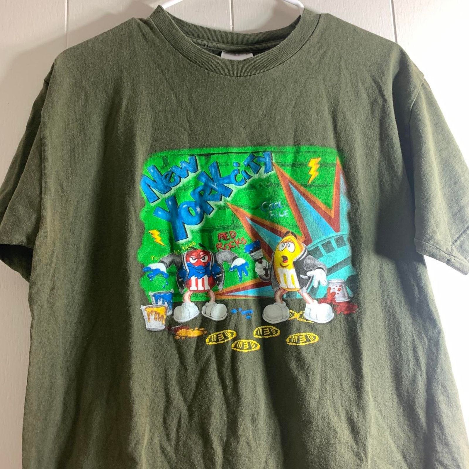 Vintage vintage 2009 M&M’S CHOCOLATE CANDY NEW YORK CITY tee shirt M Size US M / EU 48-50 / 2 - 3 Thumbnail