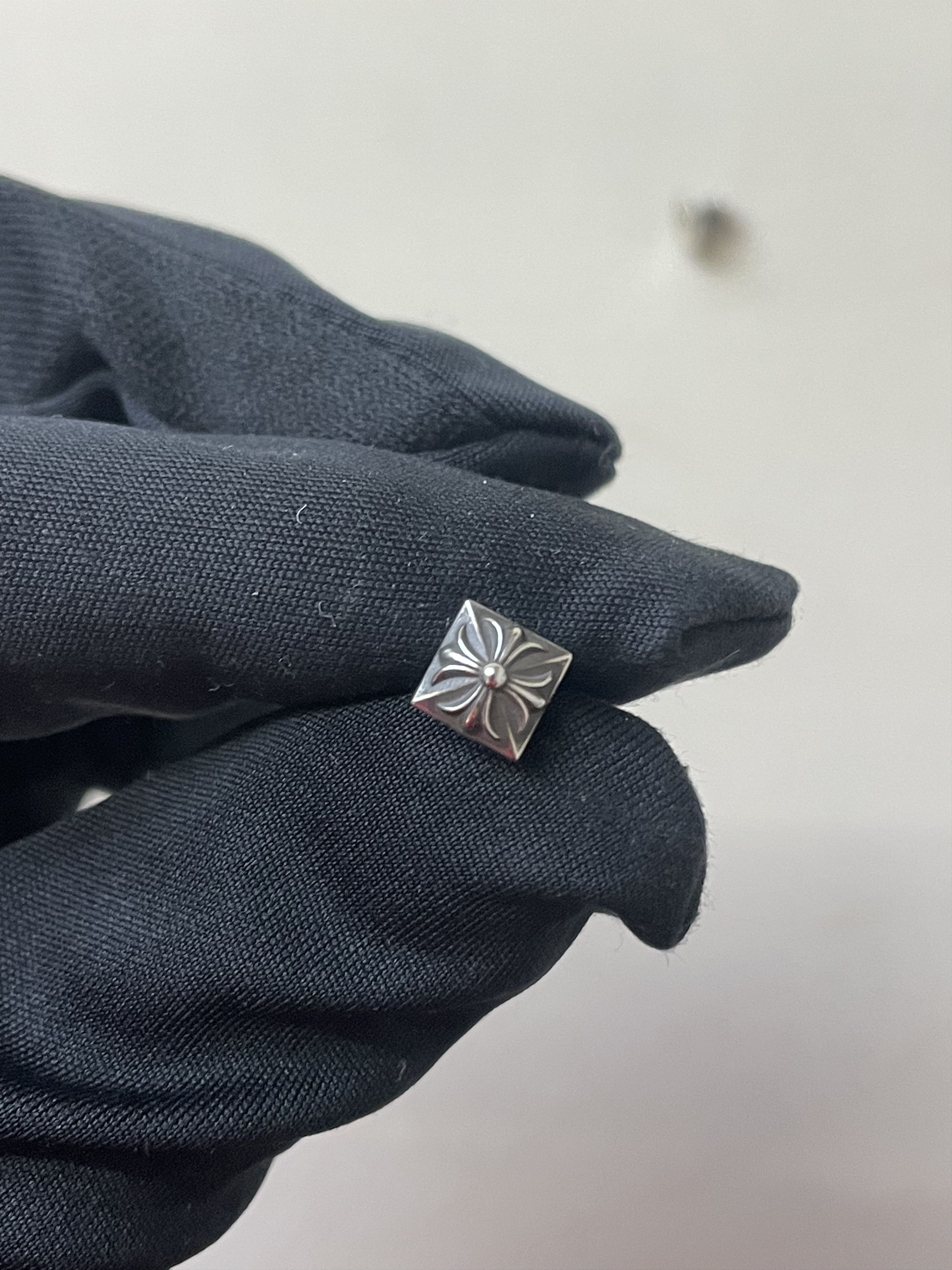 Chrome Hearts Chrome Hearts Pyramid Cross Earring Stud Size ONE SIZE - 5 Thumbnail