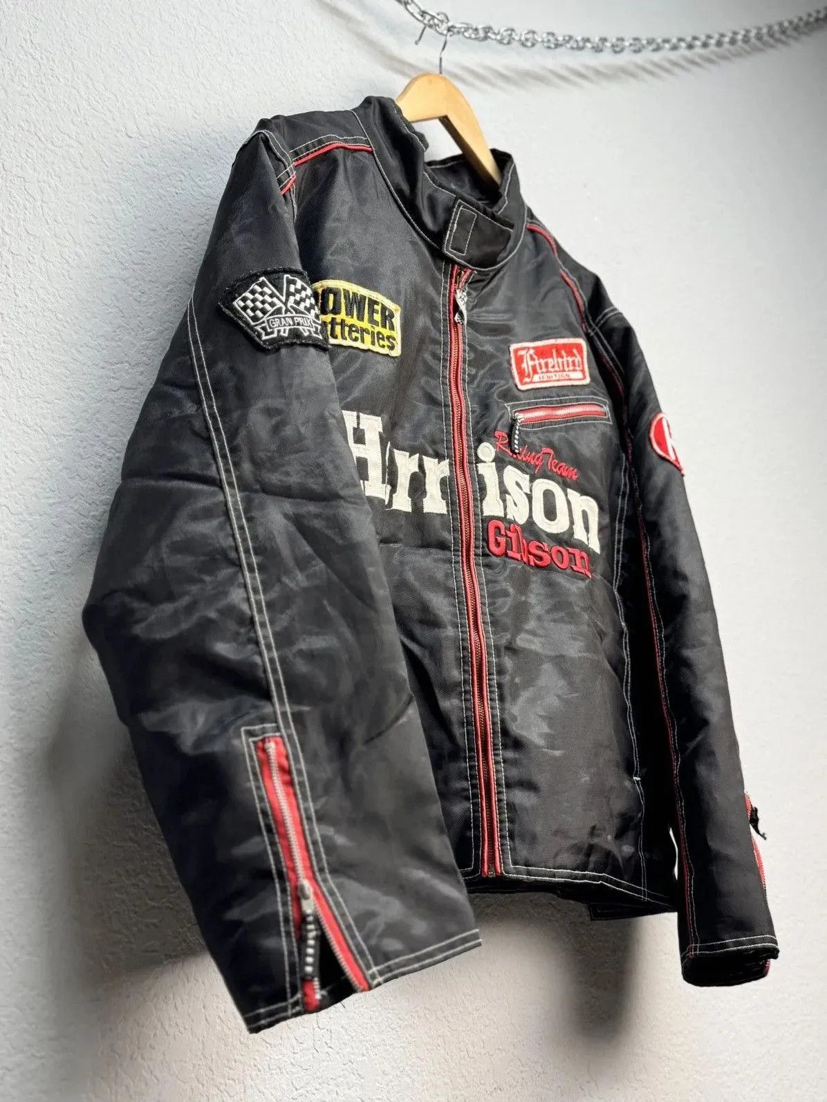 Harley Davidson Harrison Racing Jacket Big Star Nascar Ferrari bomber F1 Size US XL / EU 56 / 4 - 7 Thumbnail
