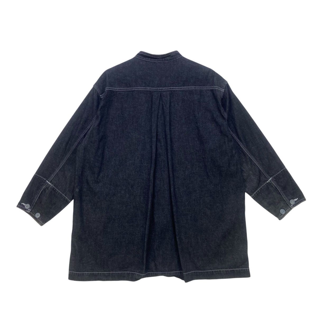 Issey Miyake Issey Miyake Soft Denim Workwear Style Jacket Size US M / EU 48-50 / 2 - 2 Thumbnail