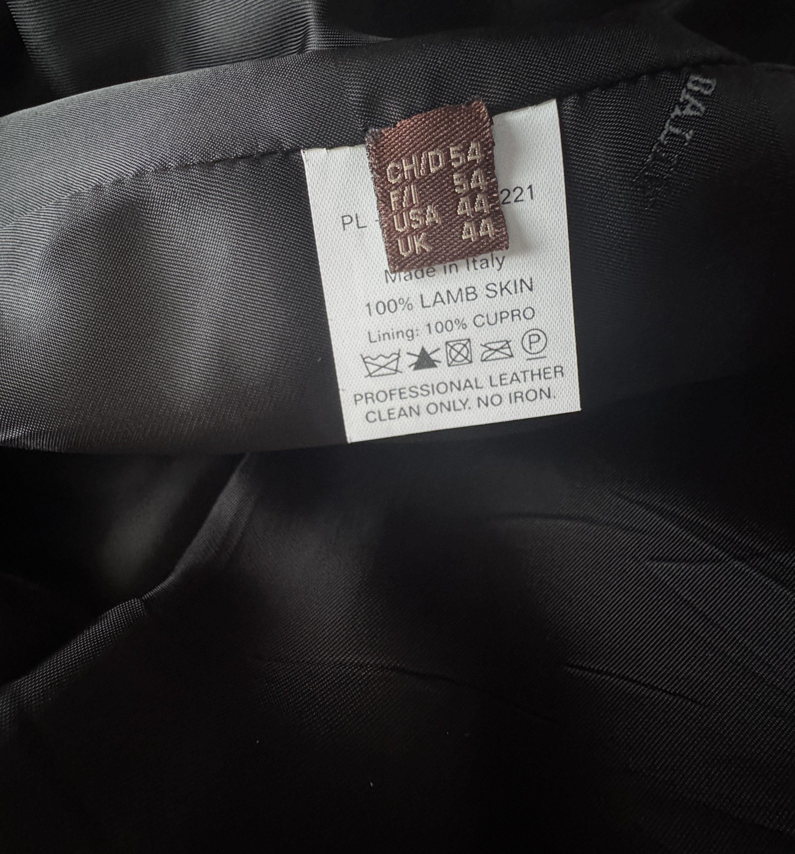Bally BNWOT Leather SIngle Breasted Blazer Size 40R - 9 Thumbnail
