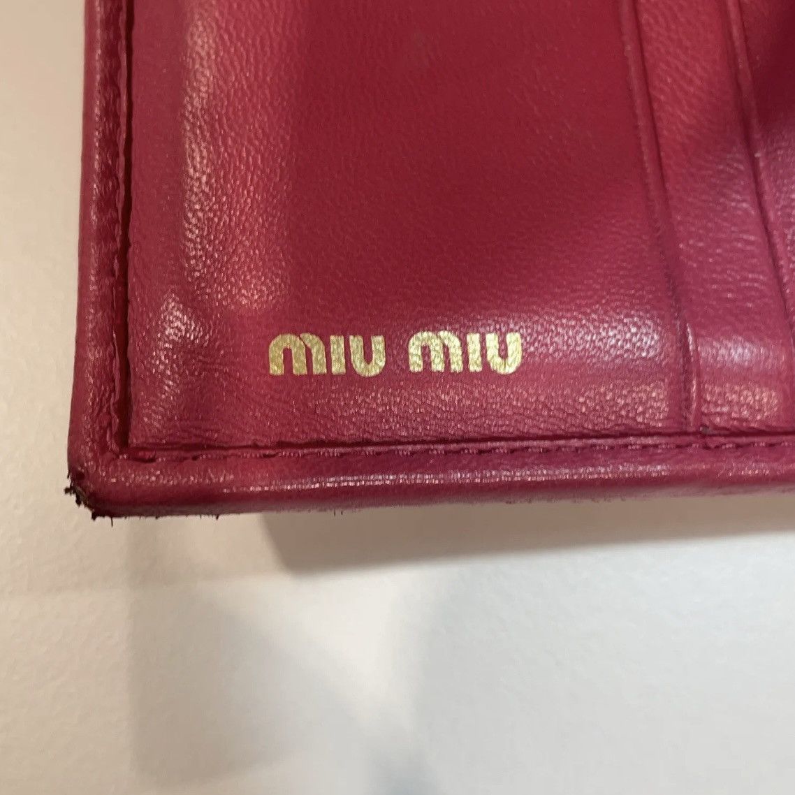 Miu Miu Miu Miu Pink wallet Size ONE SIZE - 6 Thumbnail