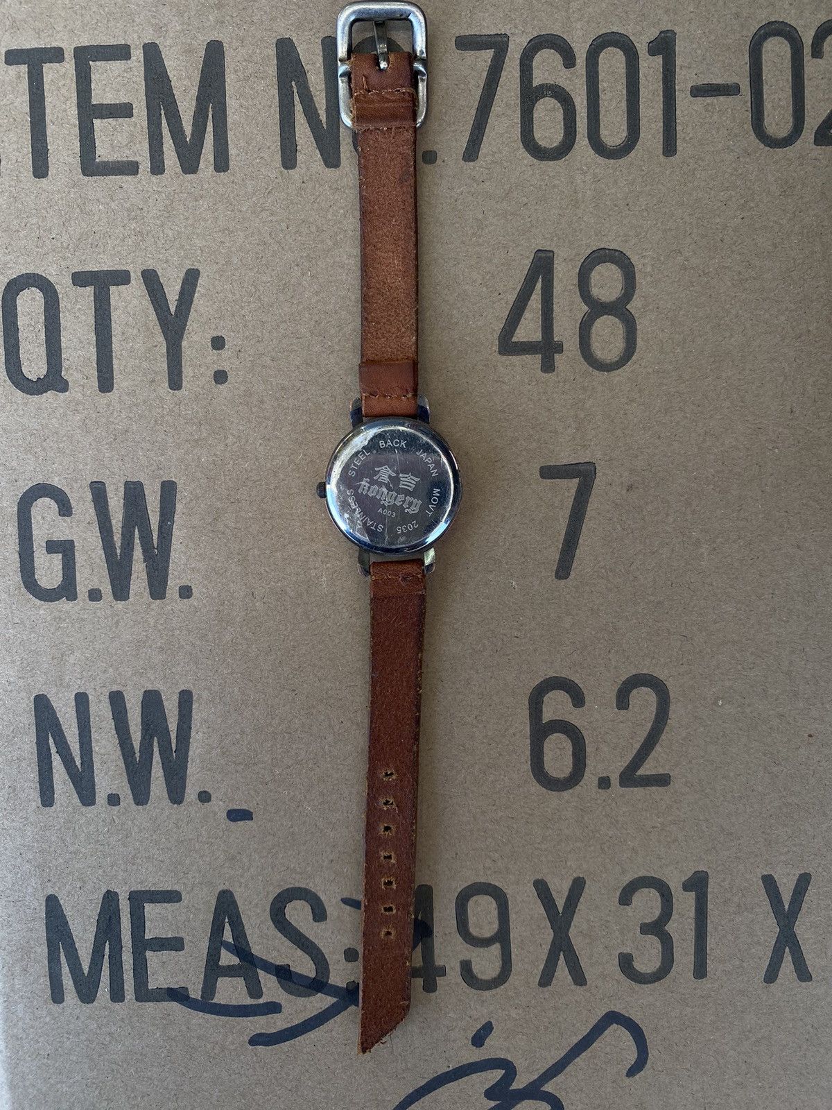 Japanese Brand × Jewelry × Vintage Vintage Bronze Numeral Watch - Japanese Brand Size ONE SIZE - 8 Thumbnail