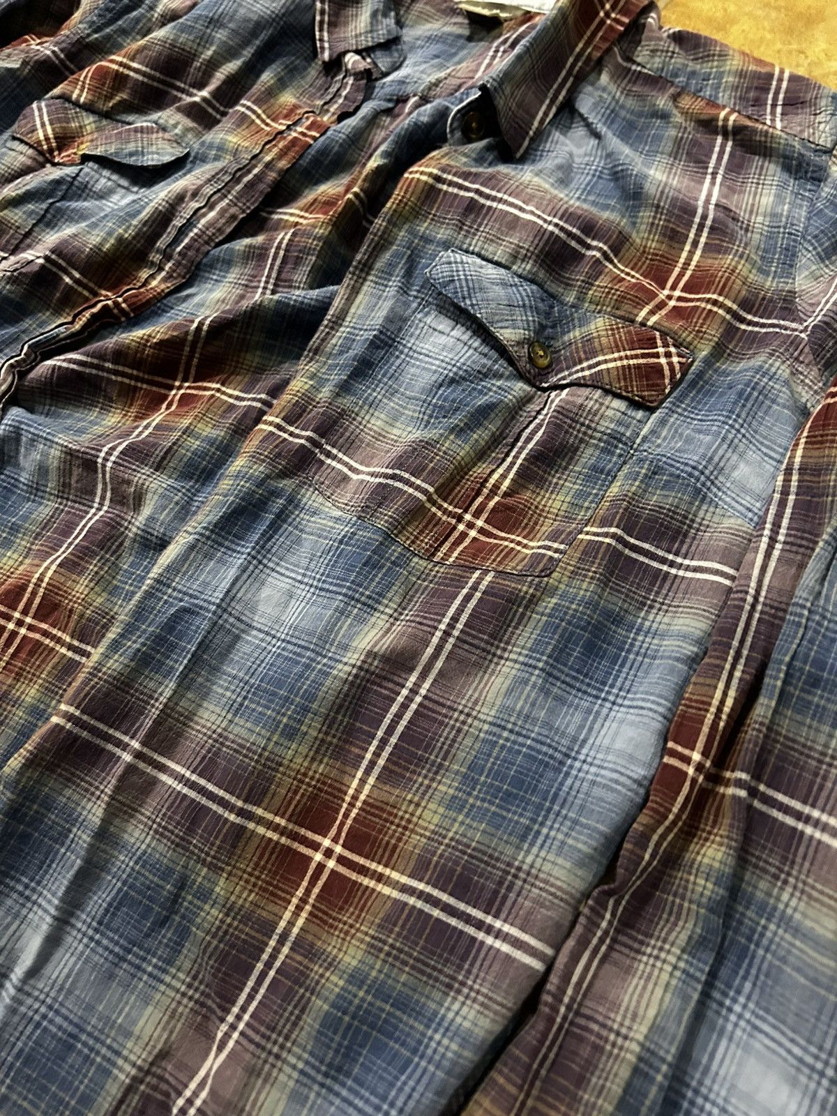 Eddie Bauer Eddie Bauer- vintage flannel Sz: L-(Ws) Size L / US 10 / IT 46 - 3 Thumbnail
