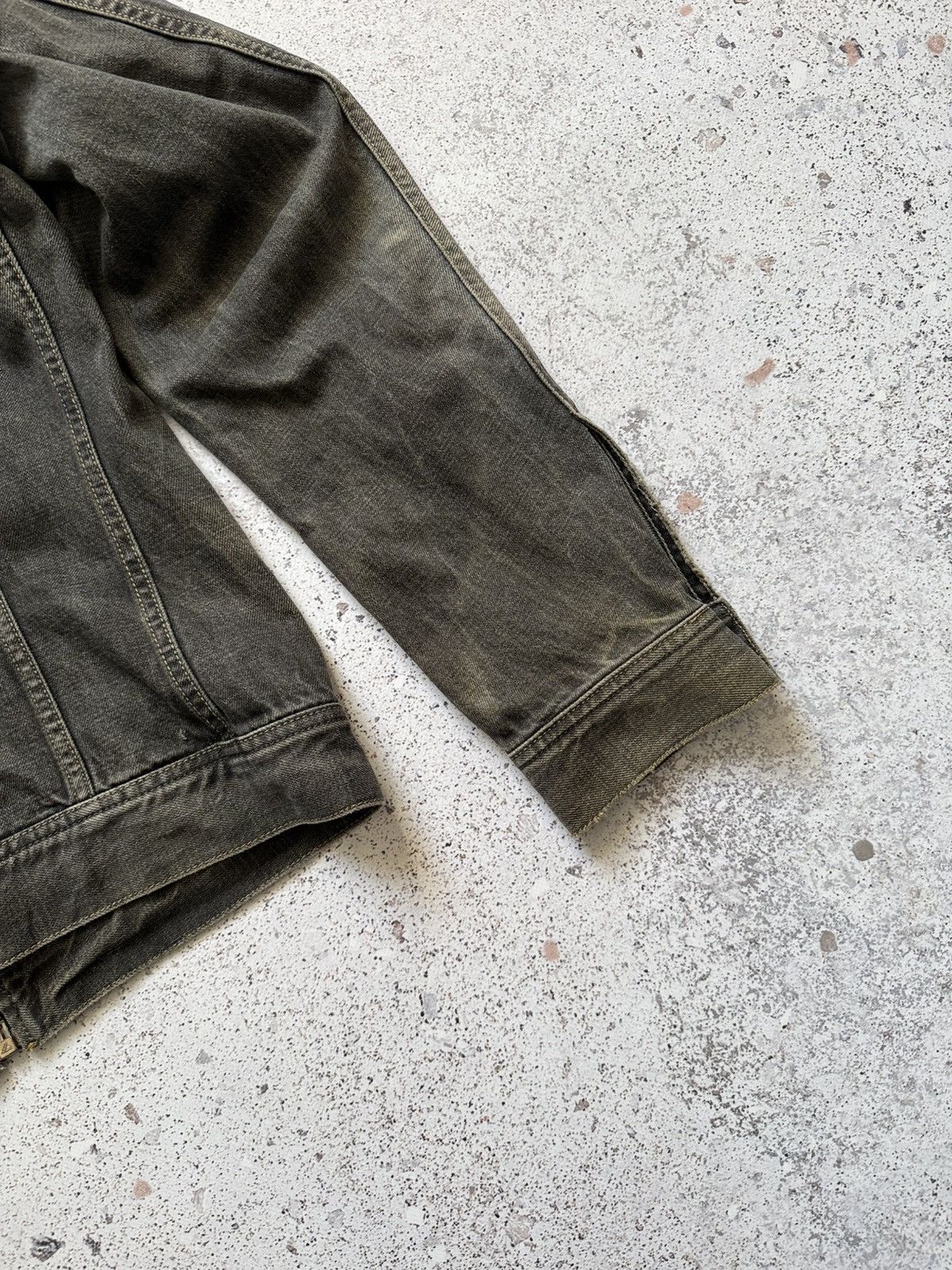 Diesel Vintage Diesel bomber moto jacket washed sun faded Size US XL / EU 56 / 4 - 13 Thumbnail