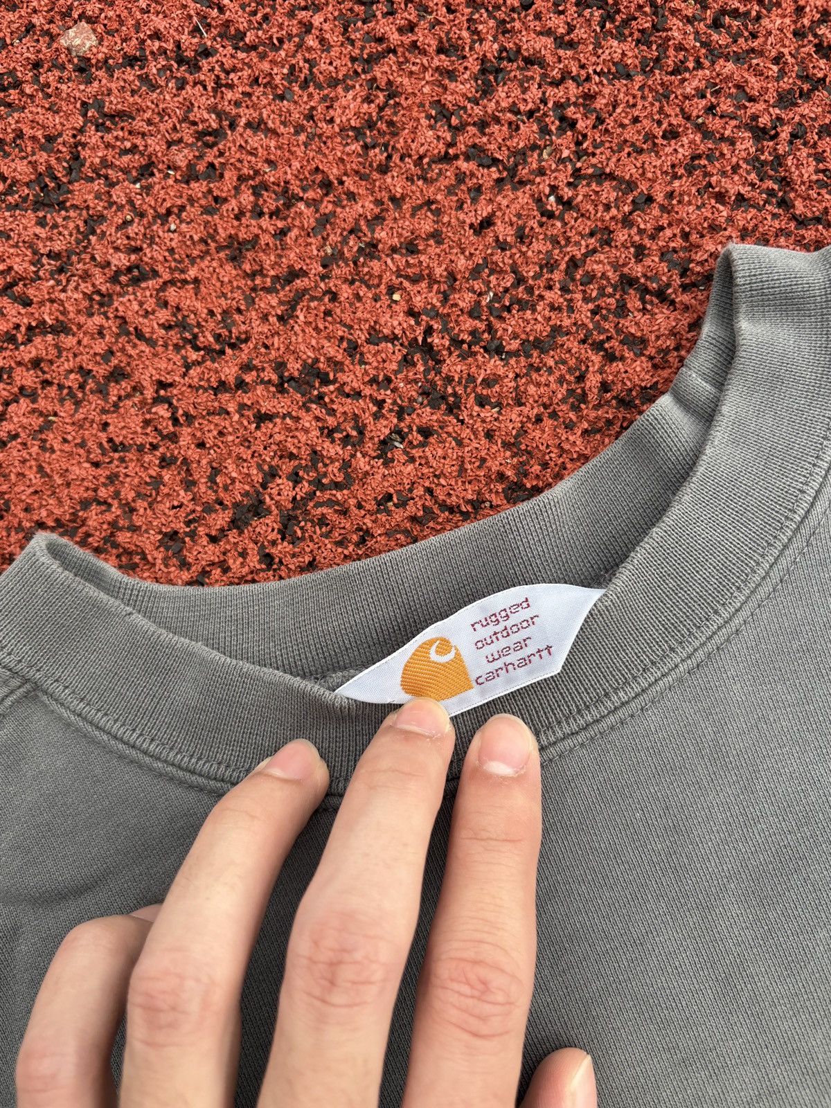 Carhartt × Vintage Carhartt Sweatshirt Big Logo Vintage Size US L / EU 52-54 / 3 - 8 Thumbnail