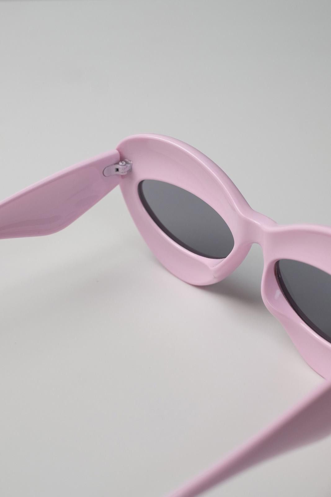Other Y2k Vtg Futuristic Cat Eye Pink Bold Sunglasses Unisex OS Size ONE SIZE - 9 Thumbnail