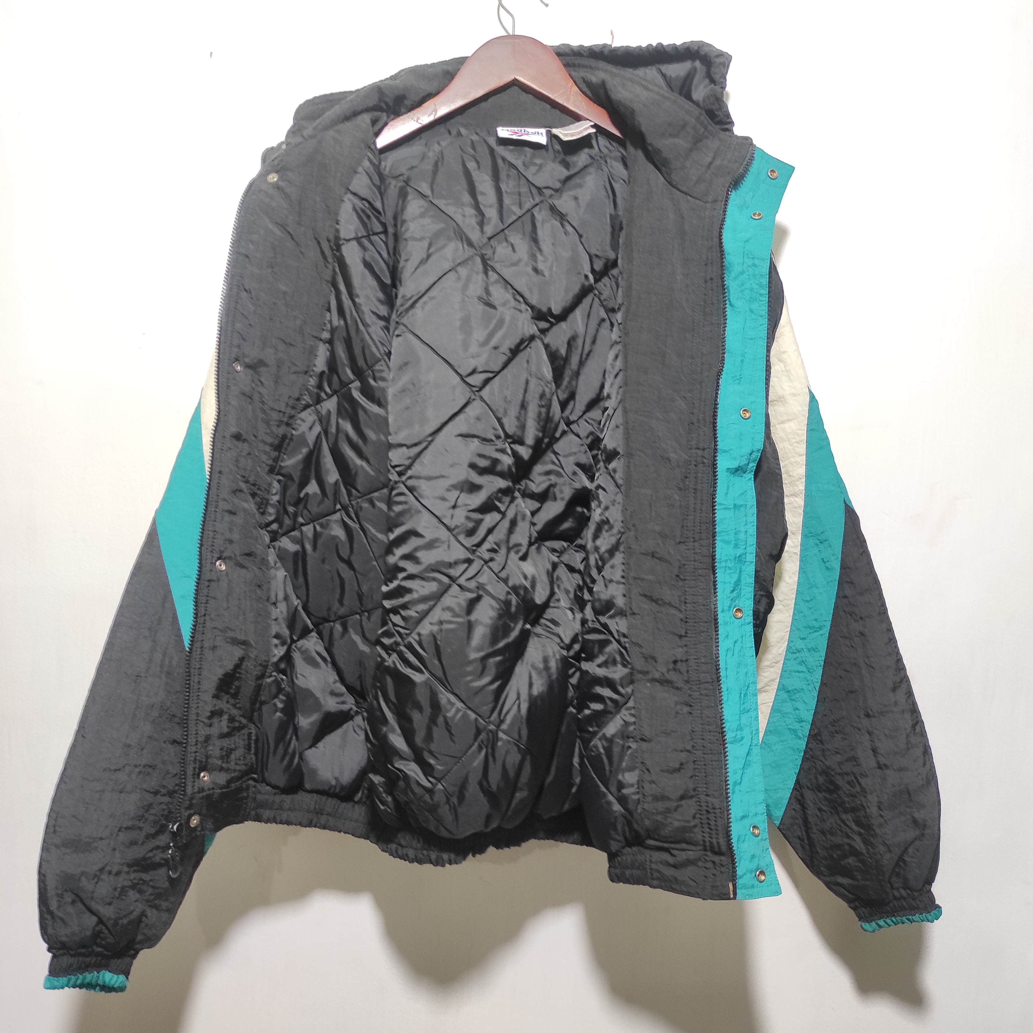 Reebok Vintage Reebok Puffer Windbreaker Jacket & Hat Cap Size US L / EU 52-54 / 3 - 13 Thumbnail