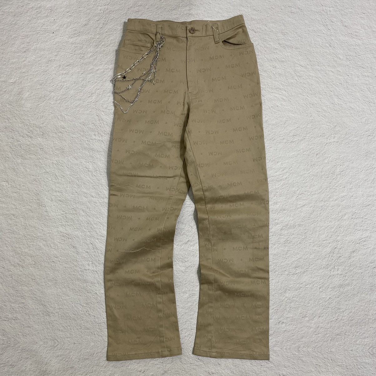 MCM × Vintage 🔥RARE🔥 Vintage MCM monogram pants Size US 30 / EU 46 - 1 Thumbnail
