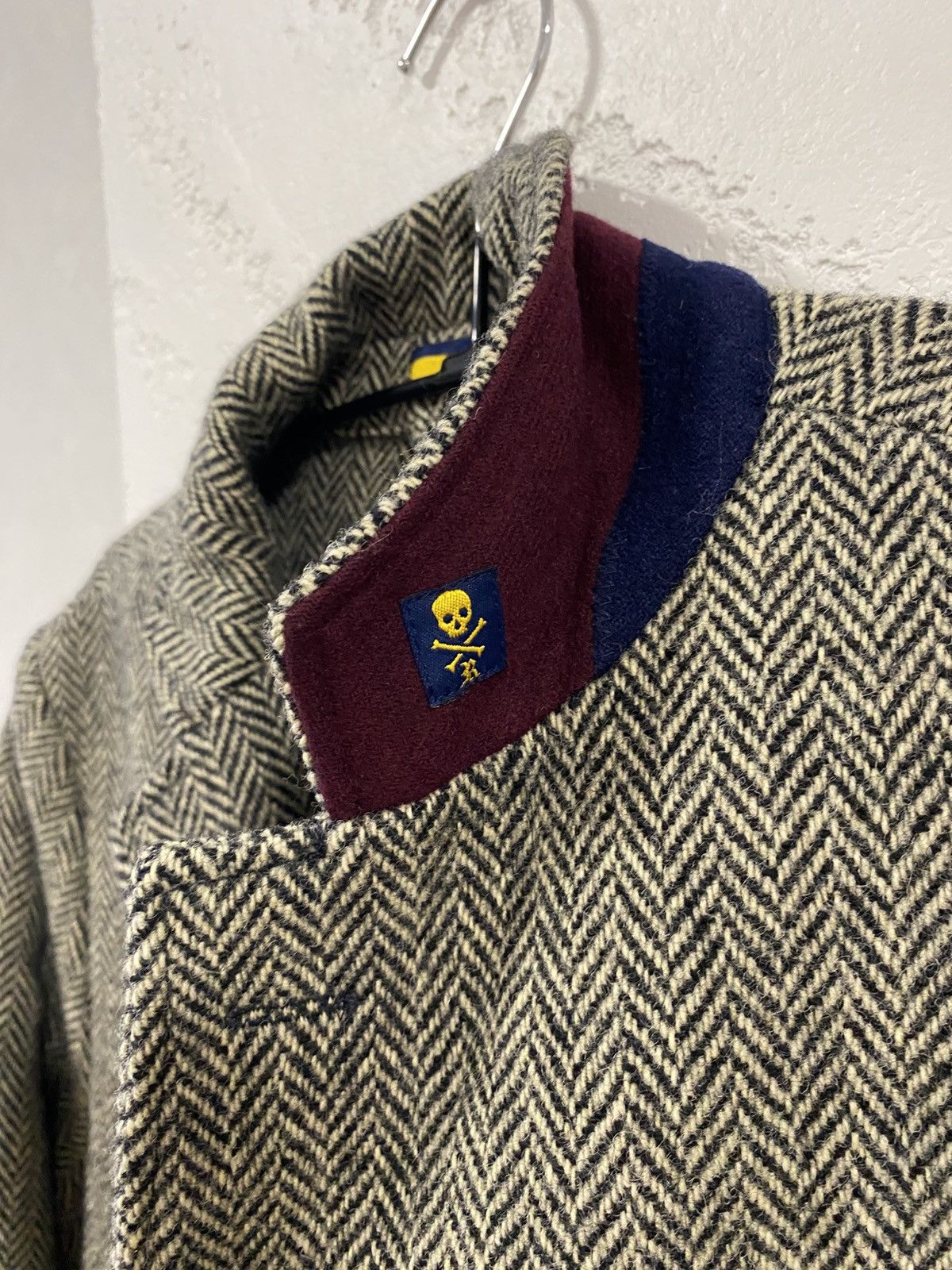 Polo Ralph Lauren Polo Ralph Lauren Rugby Herringbone Tweed Luxury Blazer 48R Size 48R - 4 Thumbnail