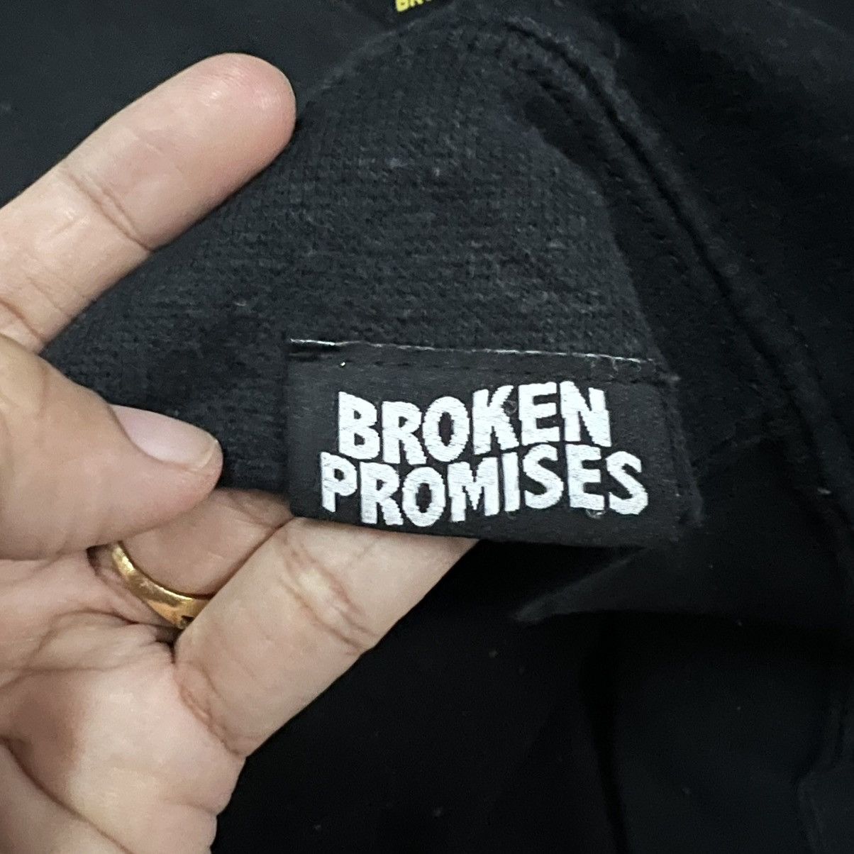 Broken Promises Co. BROKEN PROMISES Rose Big Logo Pullover Hoodies #4188-C191 Size US M / EU 48-50 / 2 - 7 Thumbnail