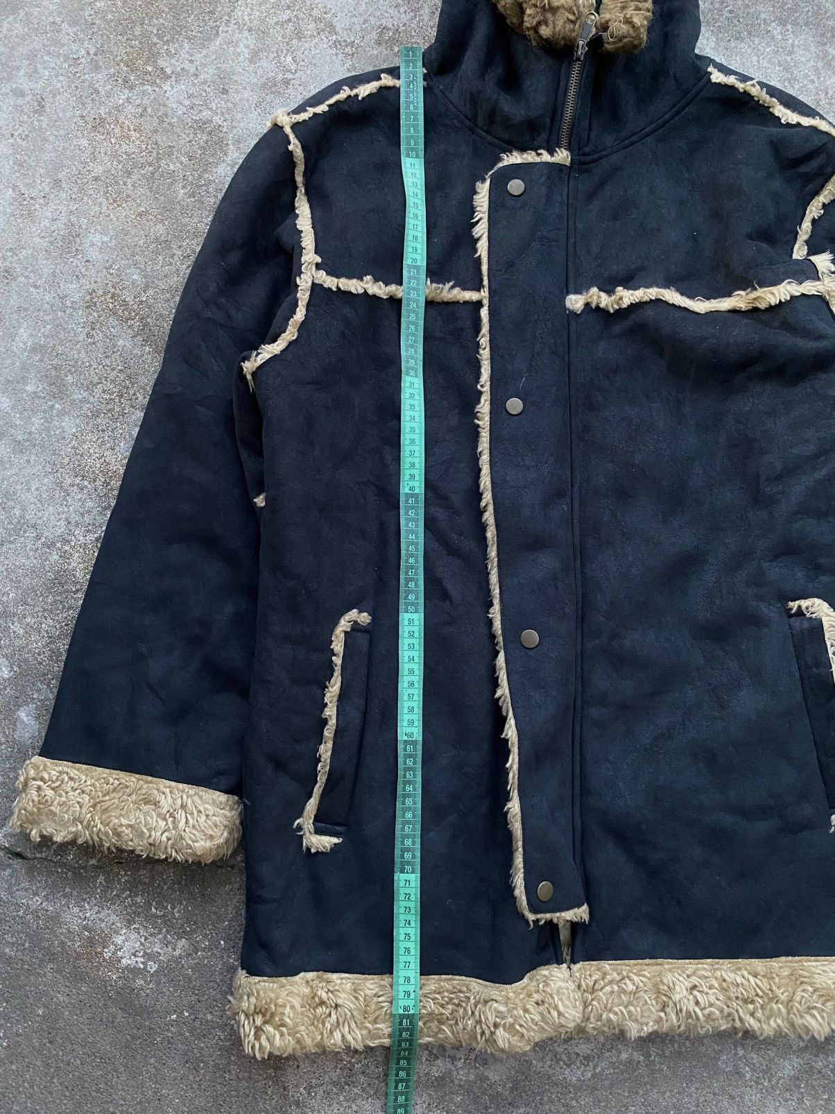 If Six Was Nine × Japanese Brand × Le Grande Bleu (L.G.B.) JAPANESE BRAND FLY BEANS FUR JACKET Size US L / EU 52-54 / 3 - 7 Thumbnail
