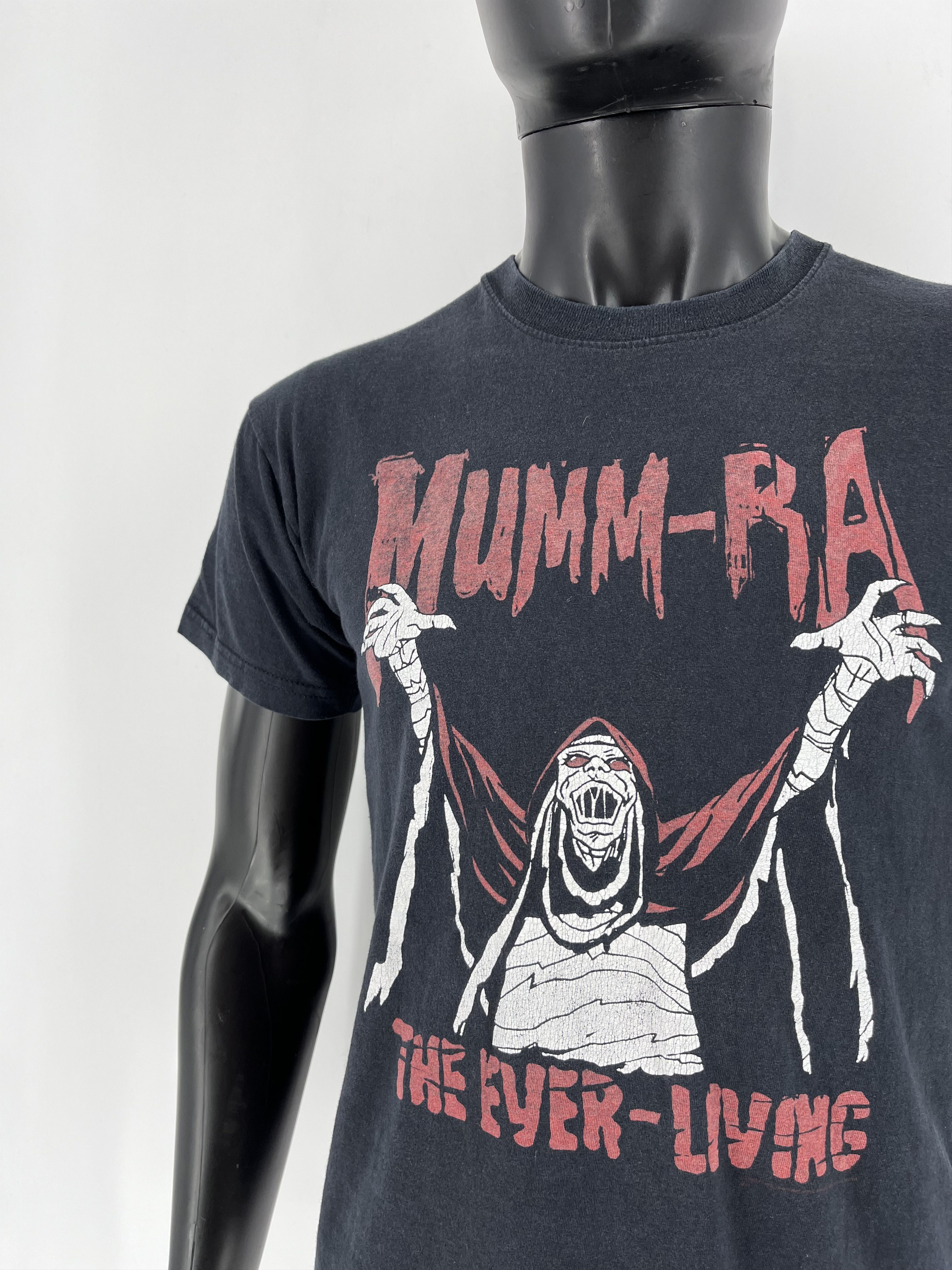 Band Tees × Vintage Vintage Y2K Mumm-Ra Oldskool Black Graphic Tee Size US S / EU 44-46 / 1 - 6 Thumbnail