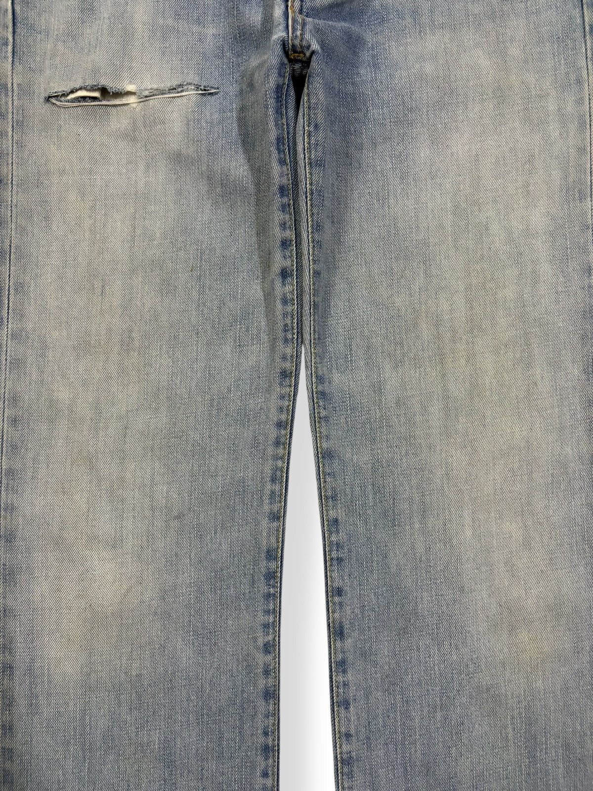 Undercover × Uniqlo Vintage Uniqlo S002 Straight Leg Distressed Grunge Jeans Size US 29 - 5 Thumbnail