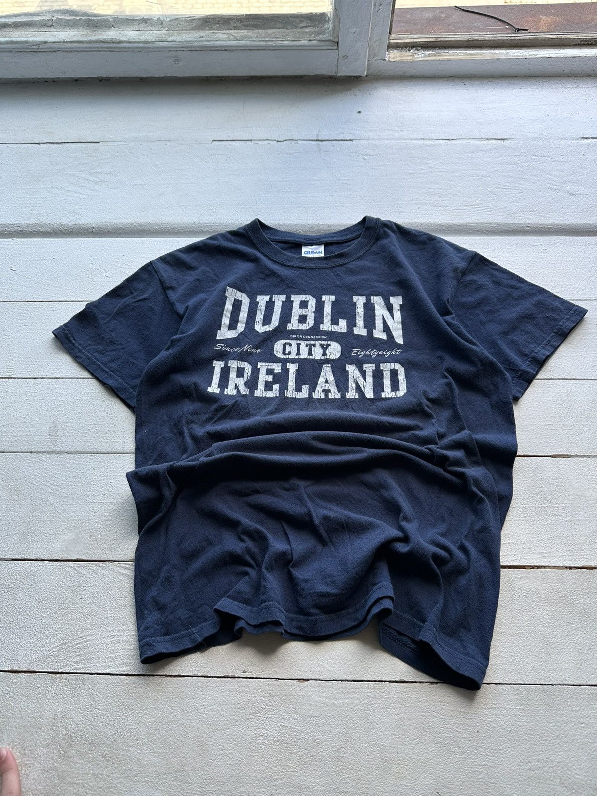 Japanese Brand × Vintage GRAIL🚨IRELAND DUBLIN CITY SUNFADED RARE BIG LOGO TEE Y2K SK8 Size US M / EU 48-50 / 2 - 1 Thumbnail