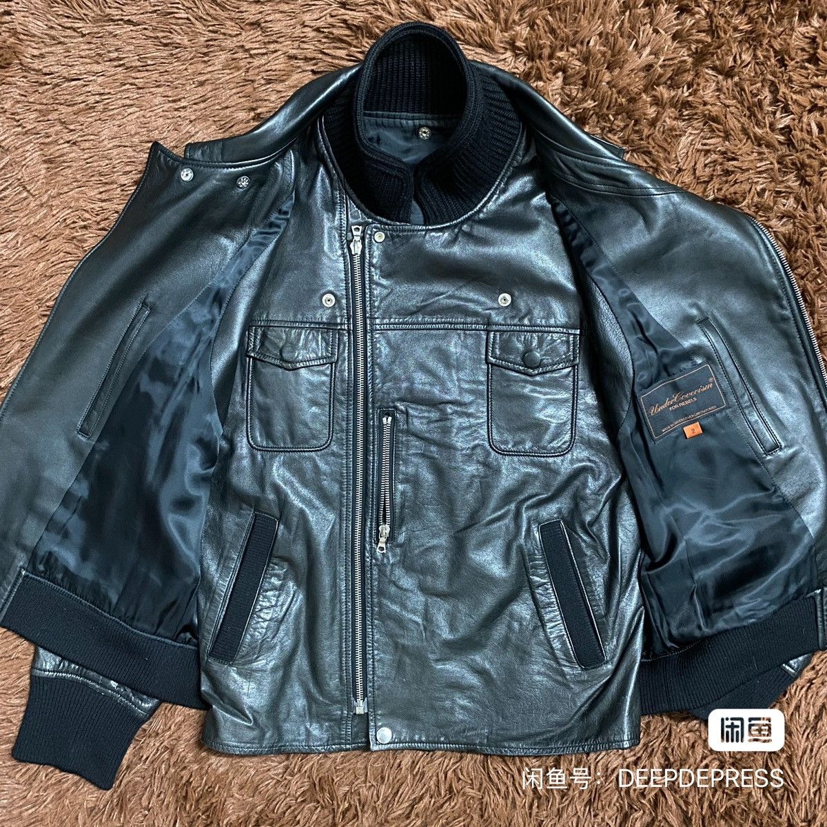 Undercover × Vintage Undercover Undercoverism 11aw 3 Way Leather Jacket Size US S / EU 44-46 / 1 - 3 Thumbnail