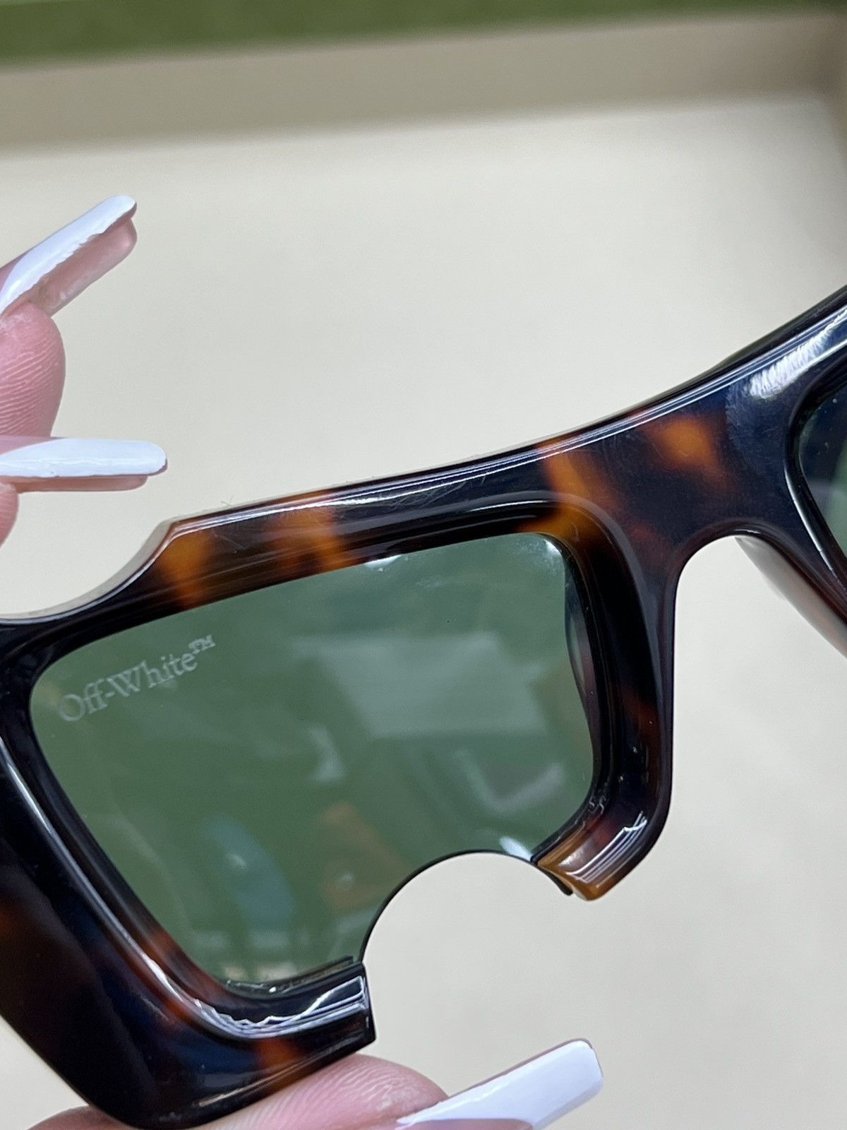 Off-White Off-White Cannes Cut-Out Cat-Eye Glasses Size ONE SIZE - 11 Thumbnail