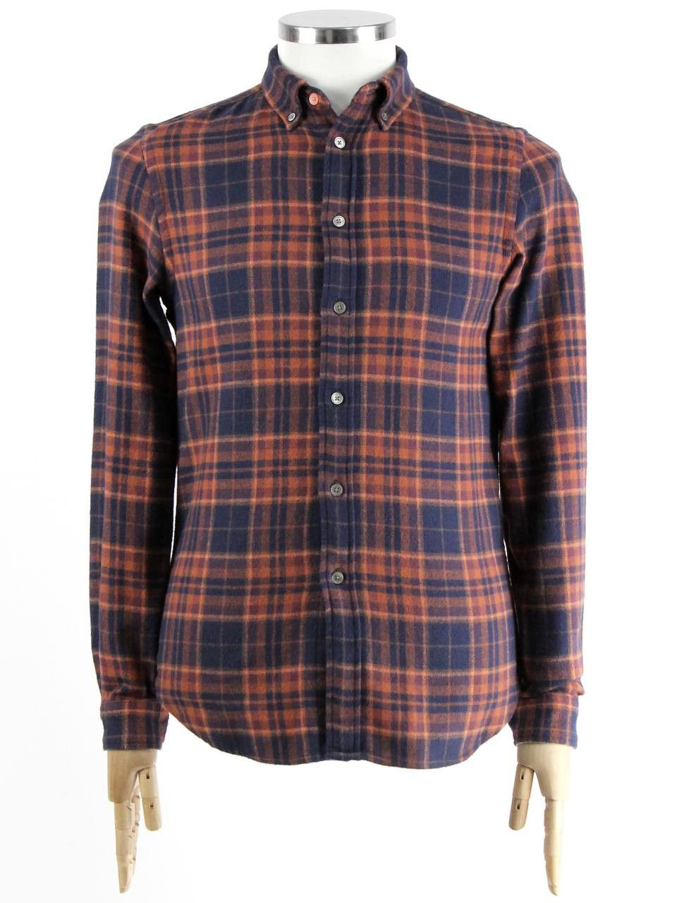 Paul Smith PAUL SMITH Checkered flannel shirt Size US S / EU 44-46 / 1 - 1 Thumbnail
