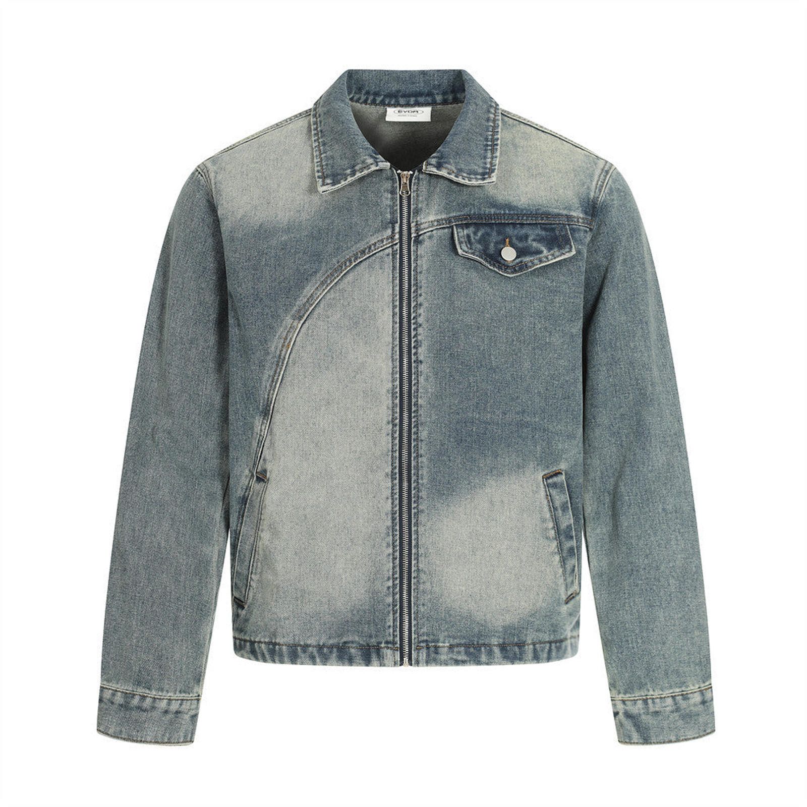 Other Distinctive Vintage Wash Denim Jacket Size US M / EU 48-50 / 2 - 5 Thumbnail