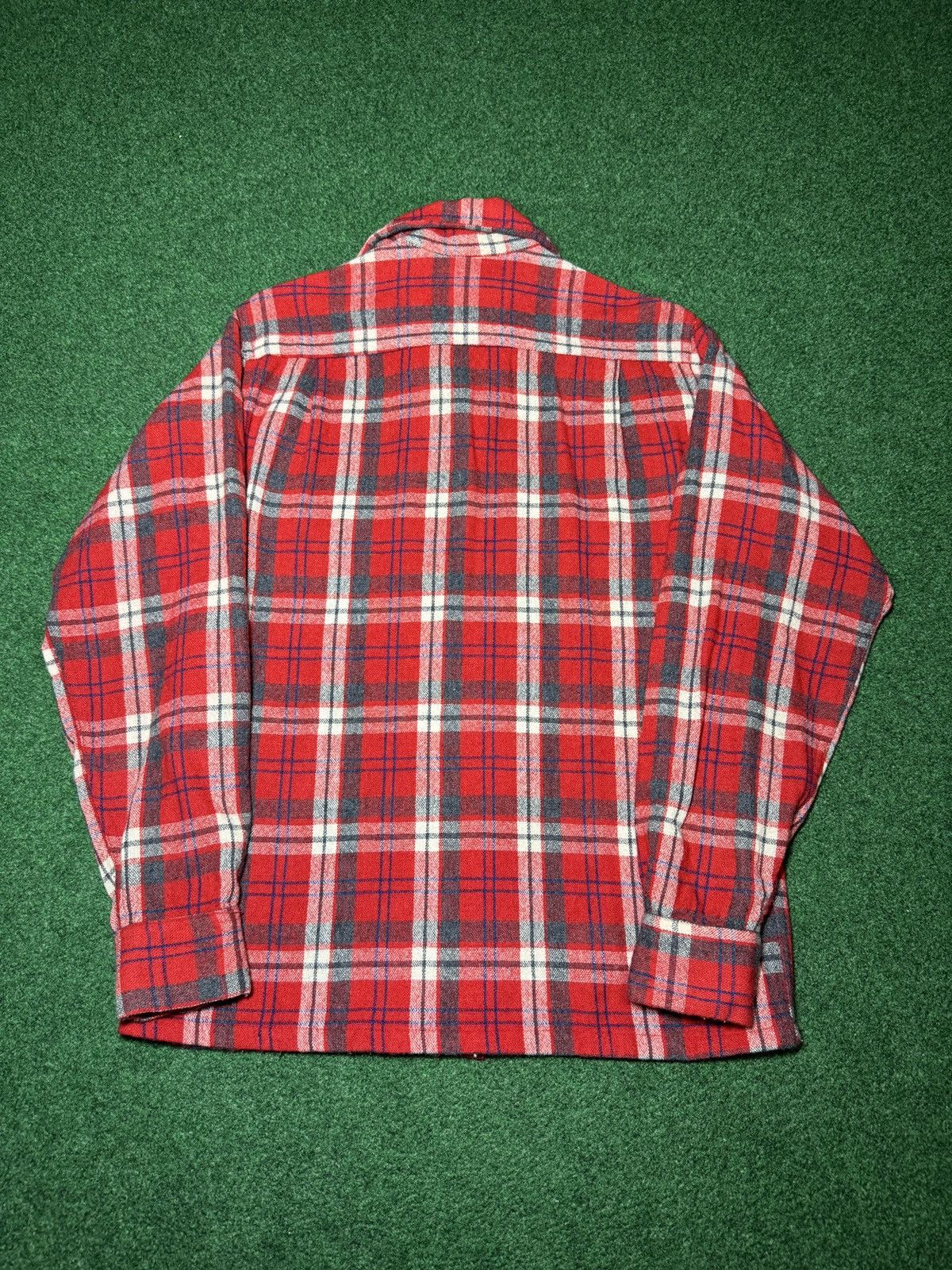 Towncraft Vintage 90s Pennys Towncraft Flannel Plaid Button Up Shirt Size US S / EU 44-46 / 1 - 3 Thumbnail
