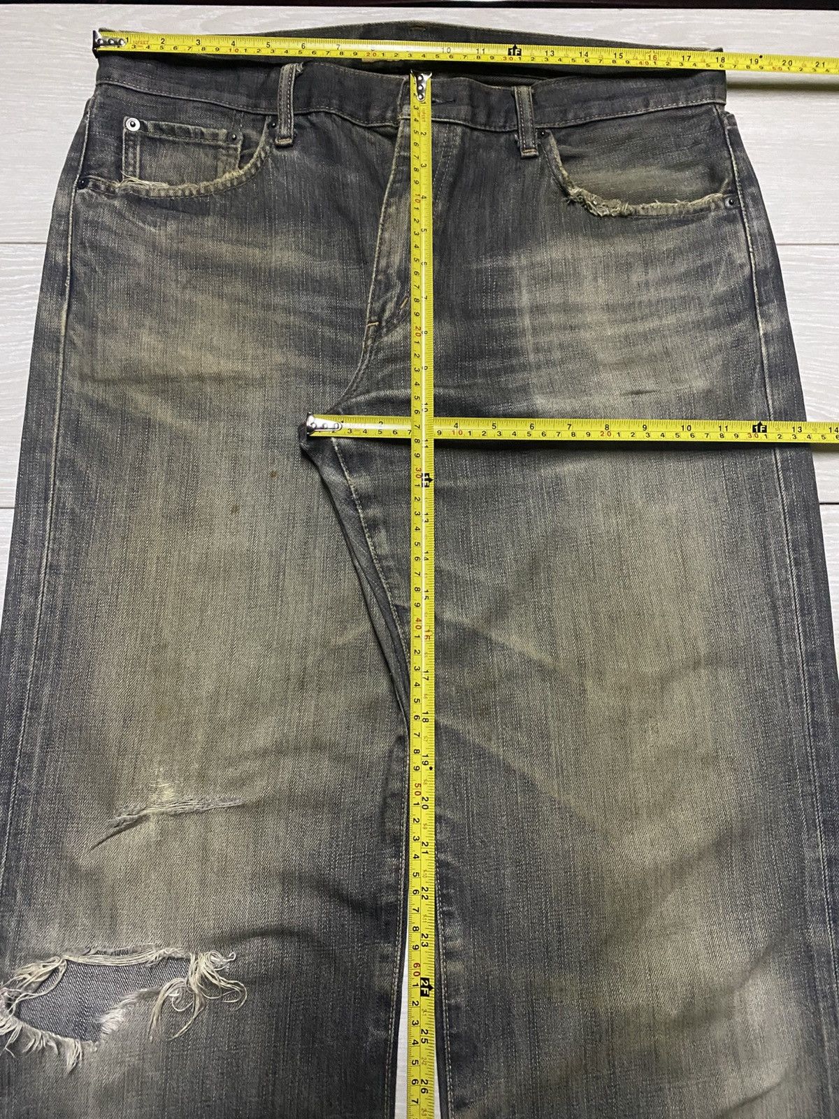 Japanese Brand Vintage Japanese Brand Uniqlo S-003 Baggy Jeans Size US 36 / EU 52 - 16 Thumbnail