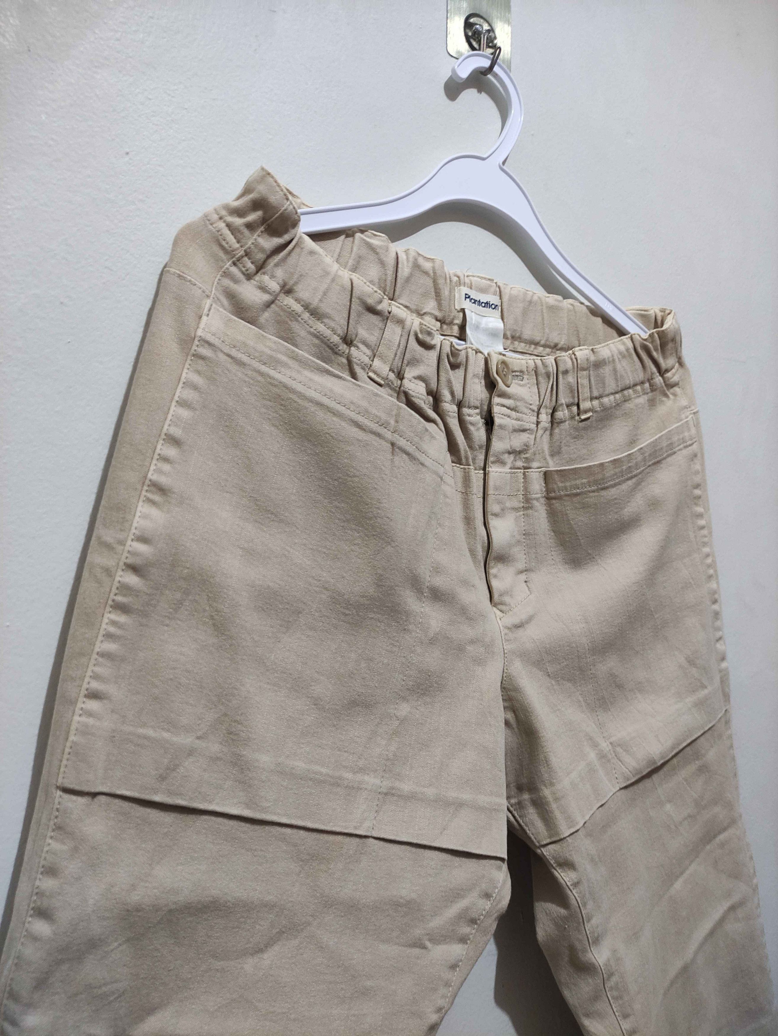 Issey Miyake Plantation Issey Miyake Green Wide Legged Pants Size 31" - 9 Thumbnail