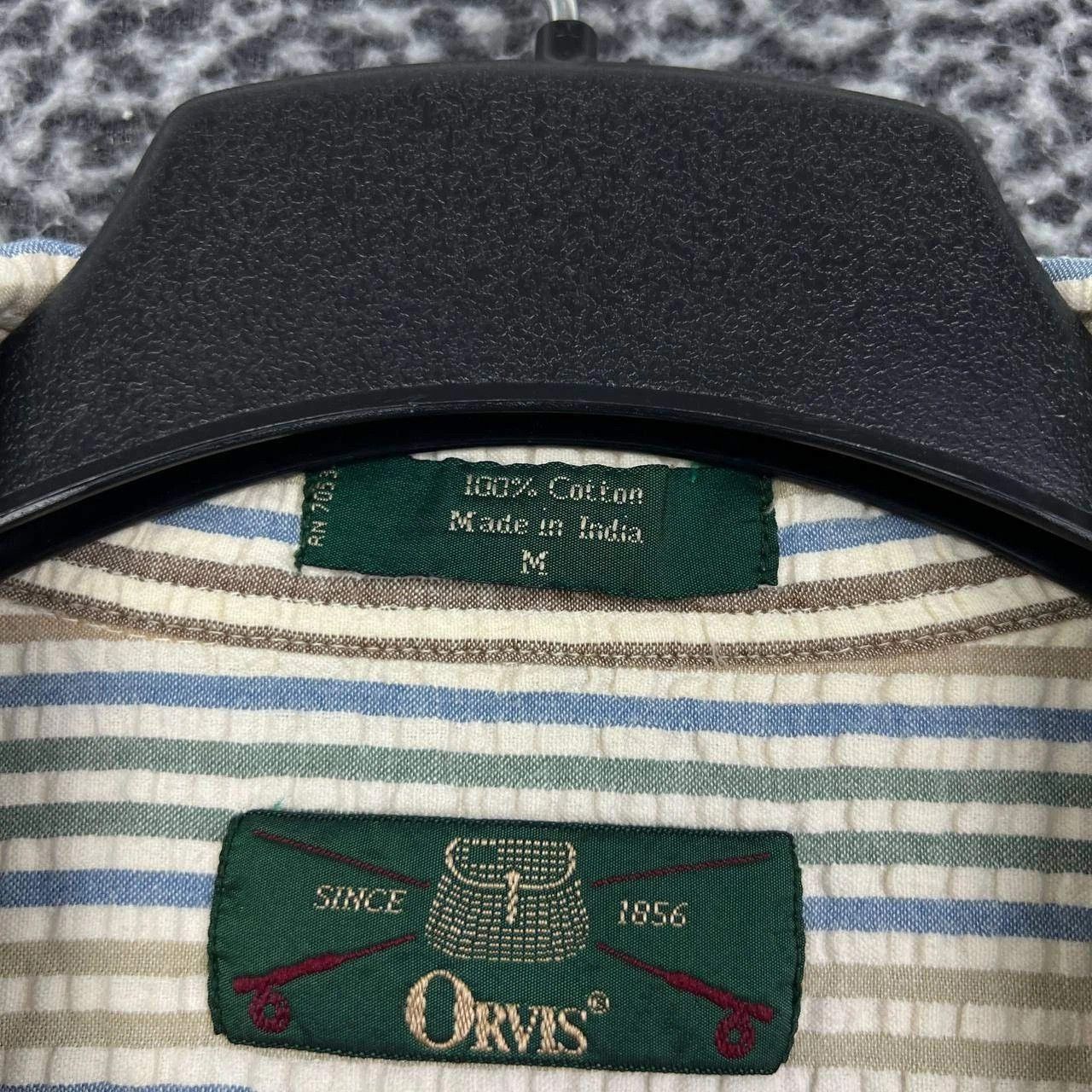 Orvis Vintage Orvis Button Up Shirt Men Striped Collared Cotton M Size US M / EU 48-50 / 2 - 3 Thumbnail