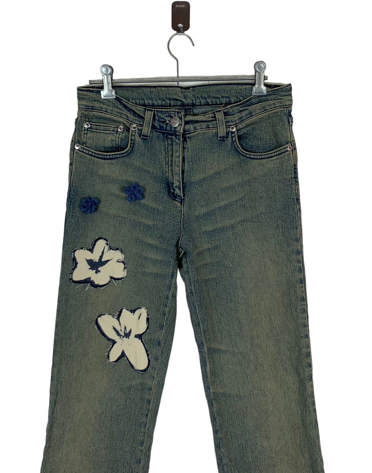 Iceberg VINTAGE ICEBERG HISTORY DENIM WOMEN JEANS Size 27" / US 4 / IT 40 - 2 Thumbnail