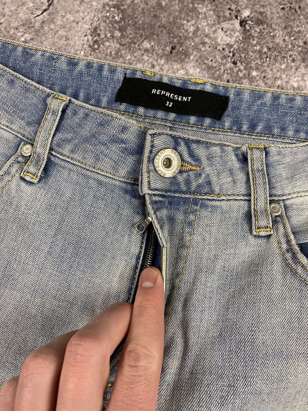Represent Clo. Represent Clo. distressed hype swag jeans pants RIRI Size US 32 / EU 48 - 5 Thumbnail