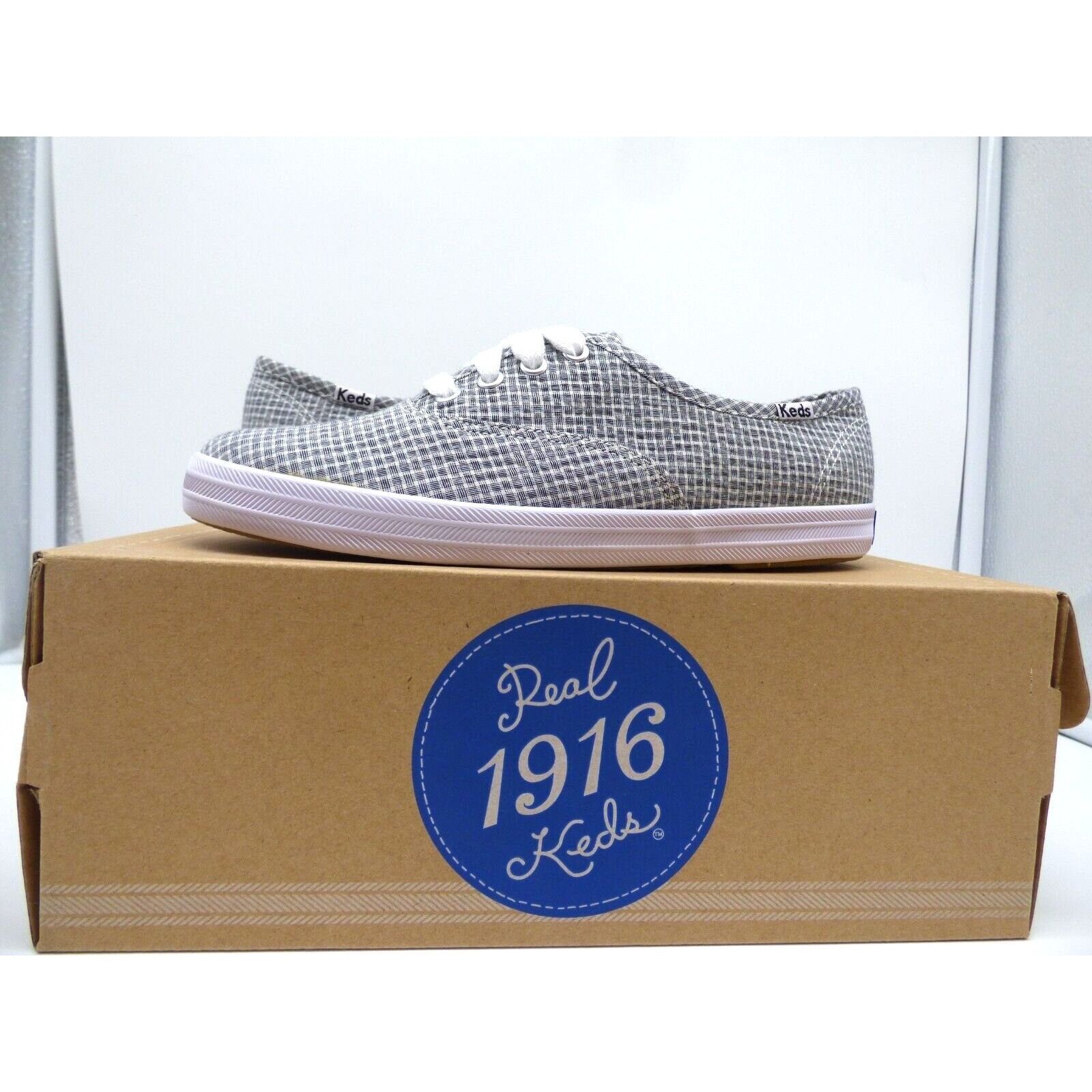 Keds Keds Champion Seersucker Sneaker, Black, US 5, M Size US 5 / IT 35 - 2 Thumbnail