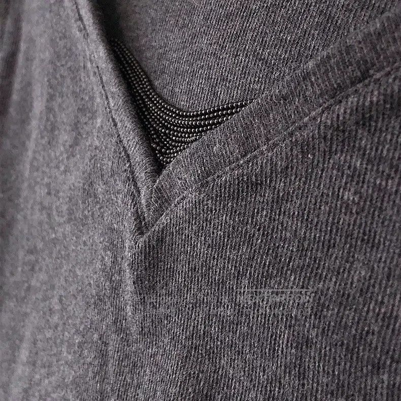 Brunello Cucinelli Brunello Cucinelli Gray V-Neck Knit Sweater Size M / US 6-8 / IT 42-44 - 5 Thumbnail