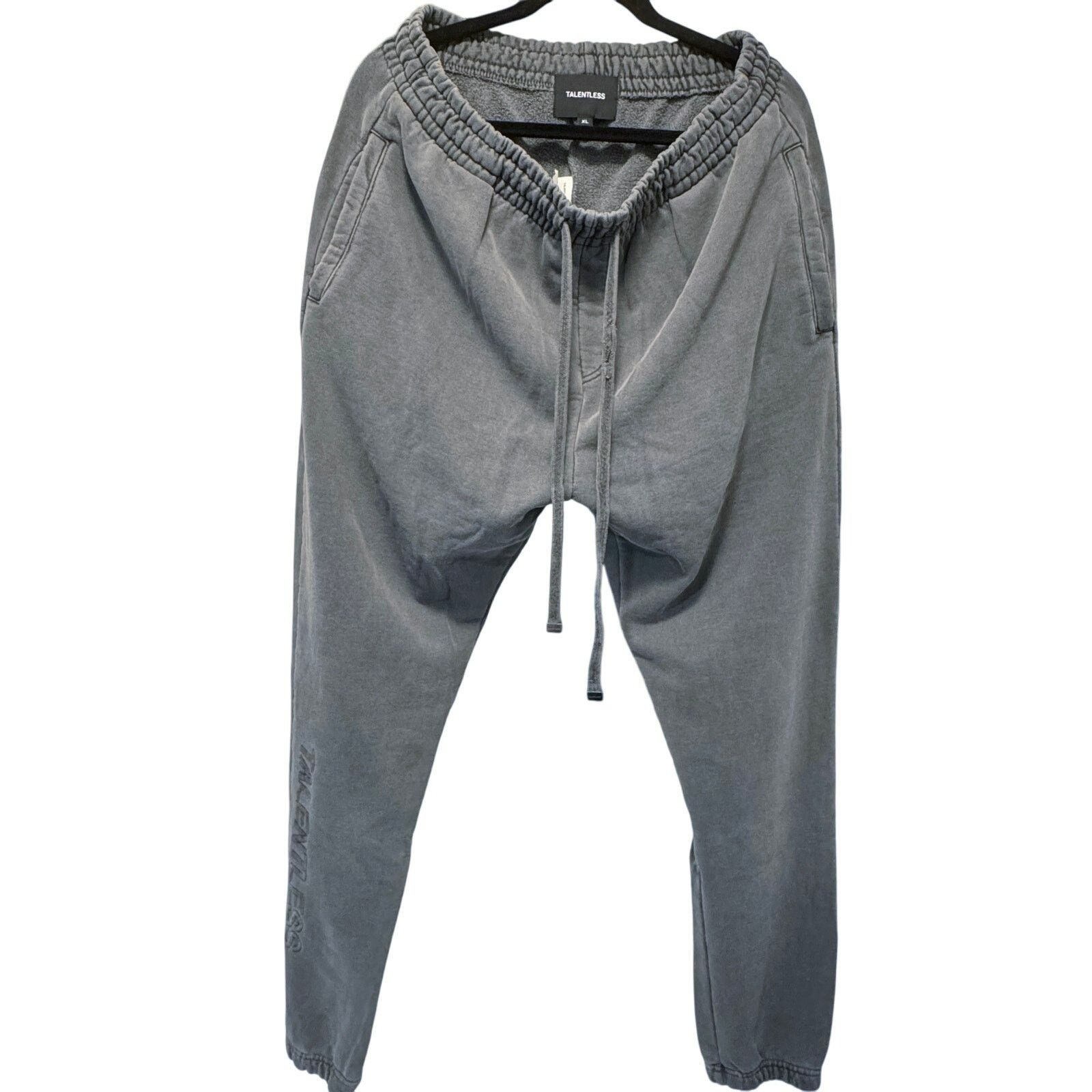 Talentless •NEW• TALENTLESS charcoal Gray Jogger Sweatpants • XL Size US 36 / EU 52 - 3 Thumbnail