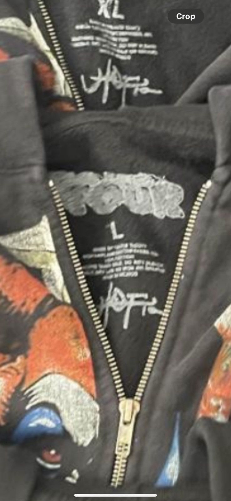 Travis Scott LONDON EXCLUSIVE TRAVIS SCOTT ZIP UP SIZE LARGE Size US L / EU 52-54 / 3 - 3 Thumbnail