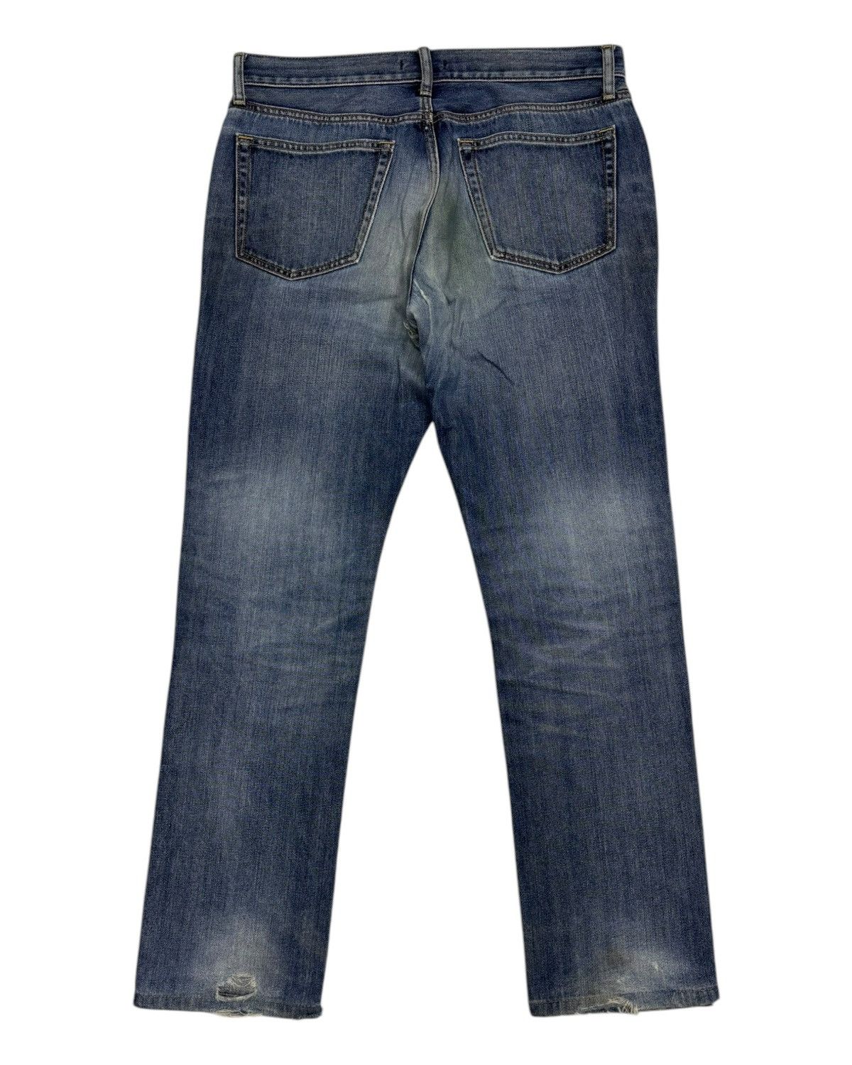 Kapital × Undercover × Uniqlo VINTAGE UNIQLO CUSTOM PATCHES DISTRESSED DENIM JEAN JAPAN Size US 35 - 8 Thumbnail