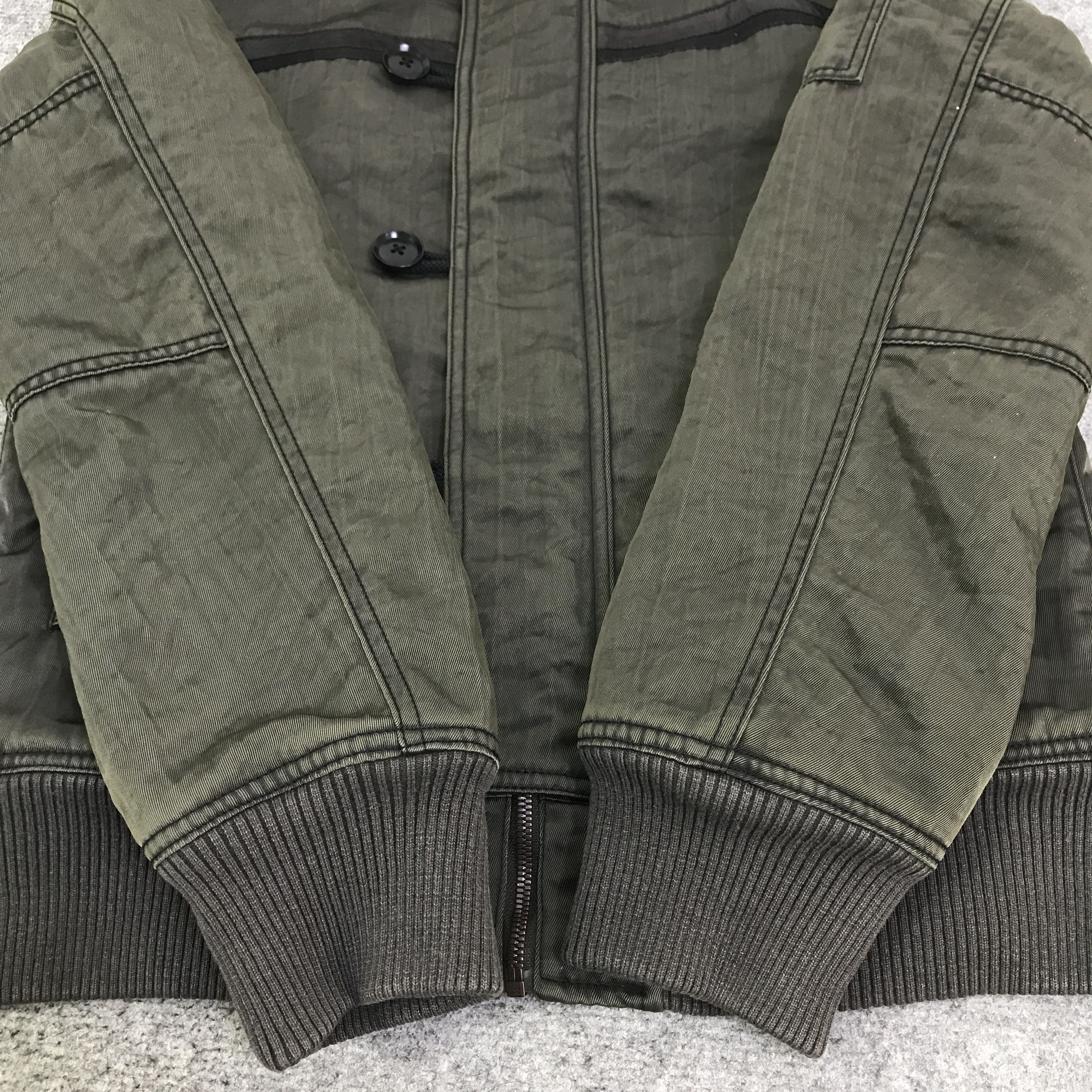 ABAHOUSE y2k Abahouse Fur Hoodie Bomber Jacket K124B14 Size US M / EU 48-50 / 2 - 8 Thumbnail