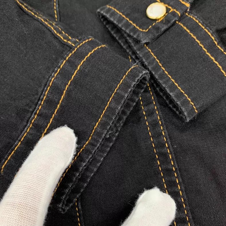 Other Versace Black Medusa head cotton lapel single-breasted lon Size US M / EU 48-50 / 2 - 9 Thumbnail