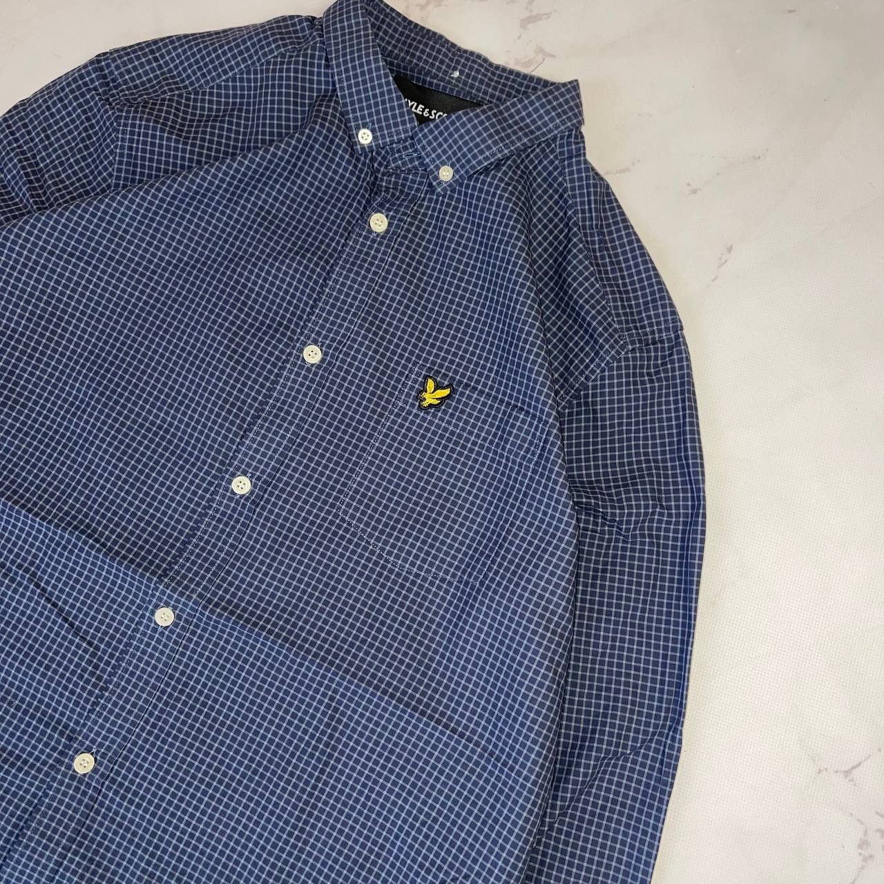 Lyle & Scott Lyle & Scott Plaid Shirts Vintage Streetwear Small Logo Size US L / EU 52-54 / 3 - 4 Thumbnail
